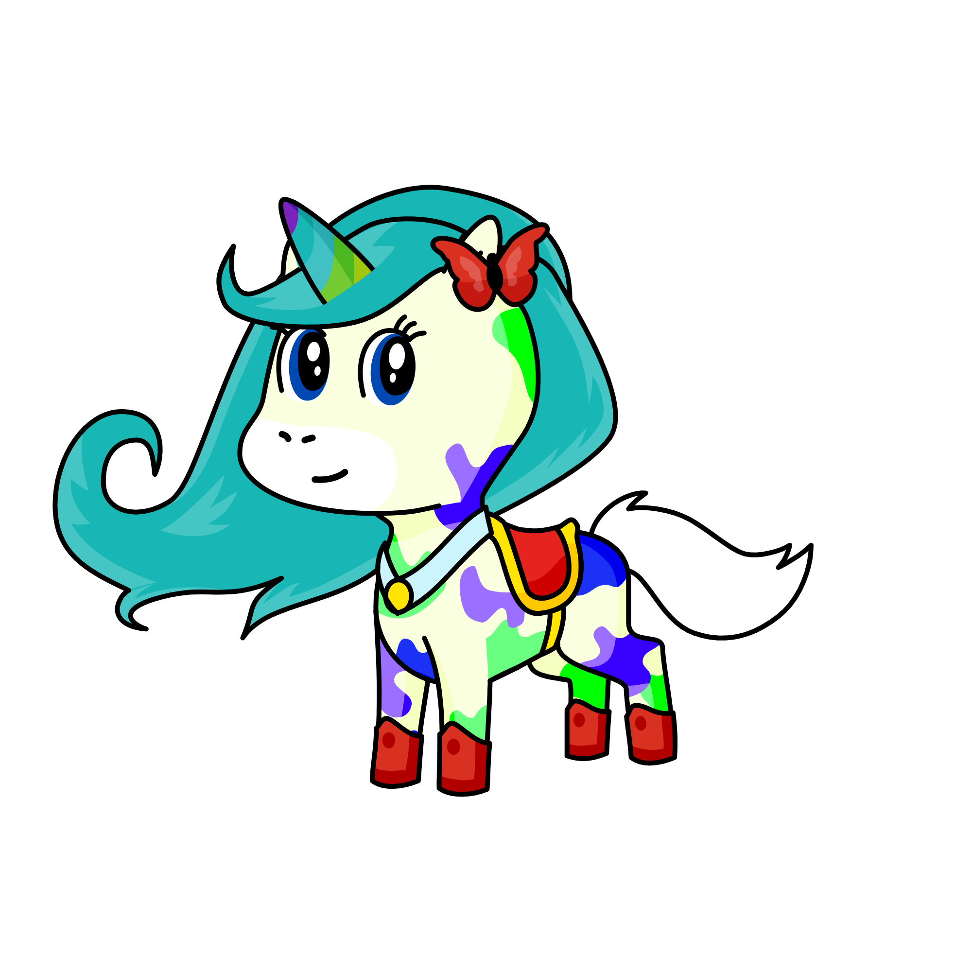 Lana, the unicorn