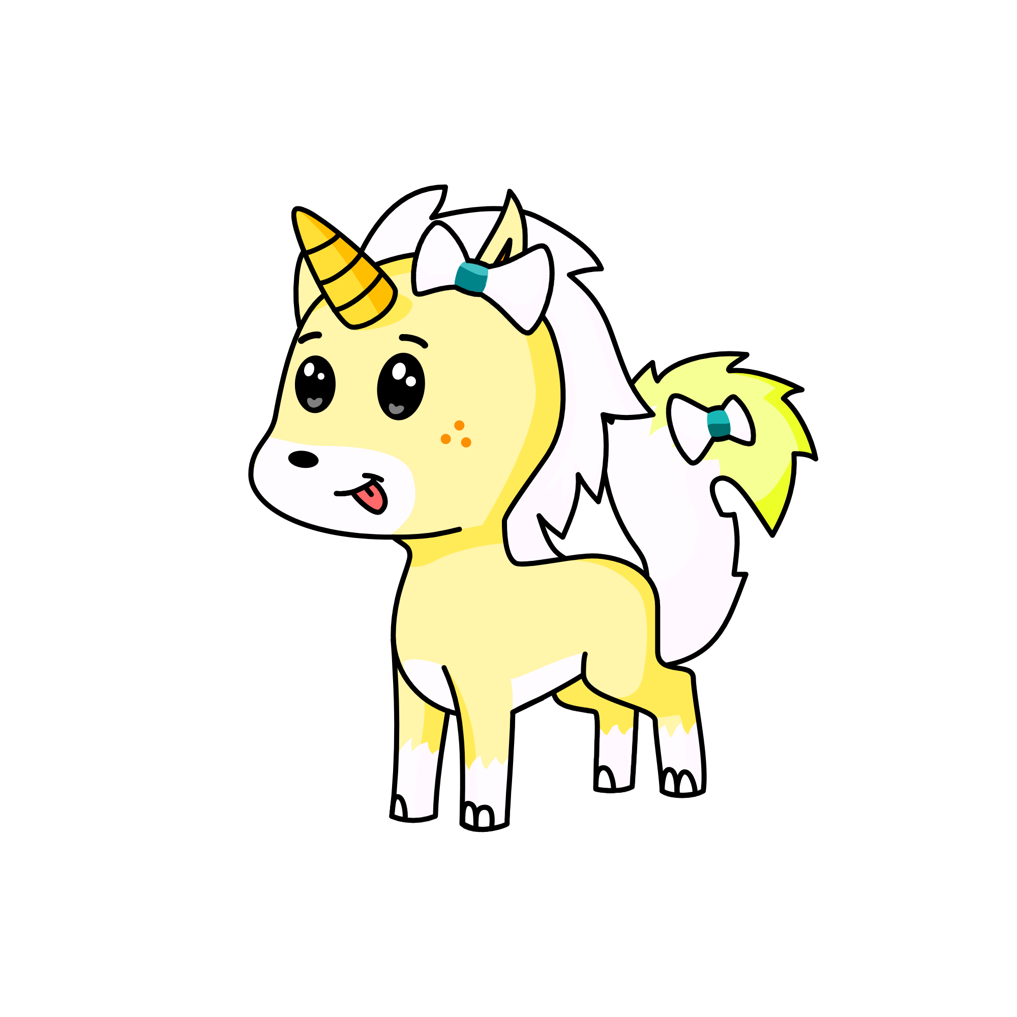 golden retreiver, the unicorn