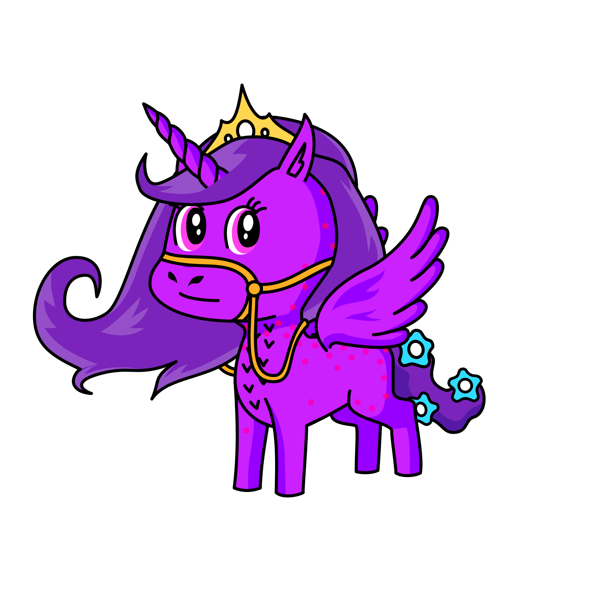 Pony, the unicorn