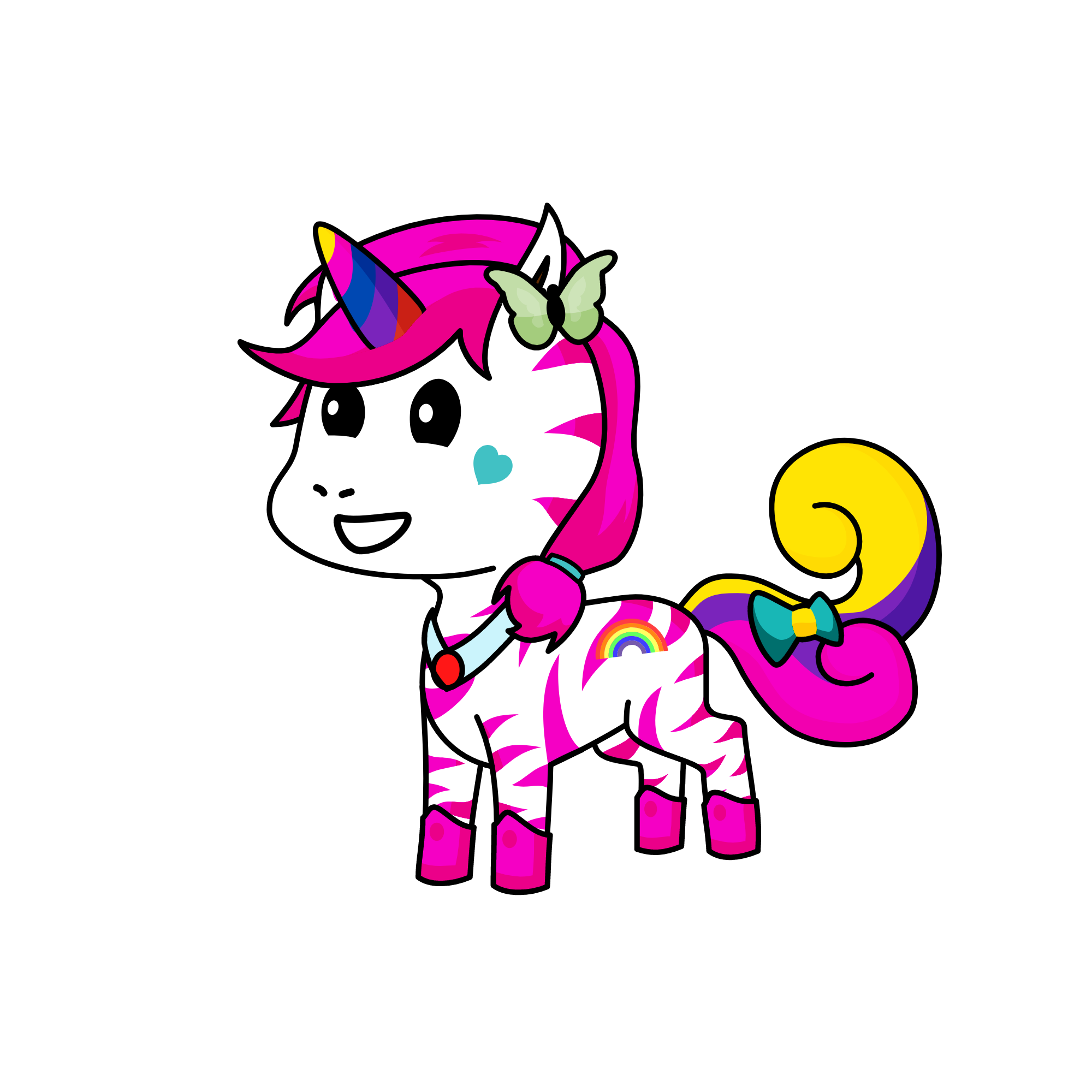 Ember, the unicorn