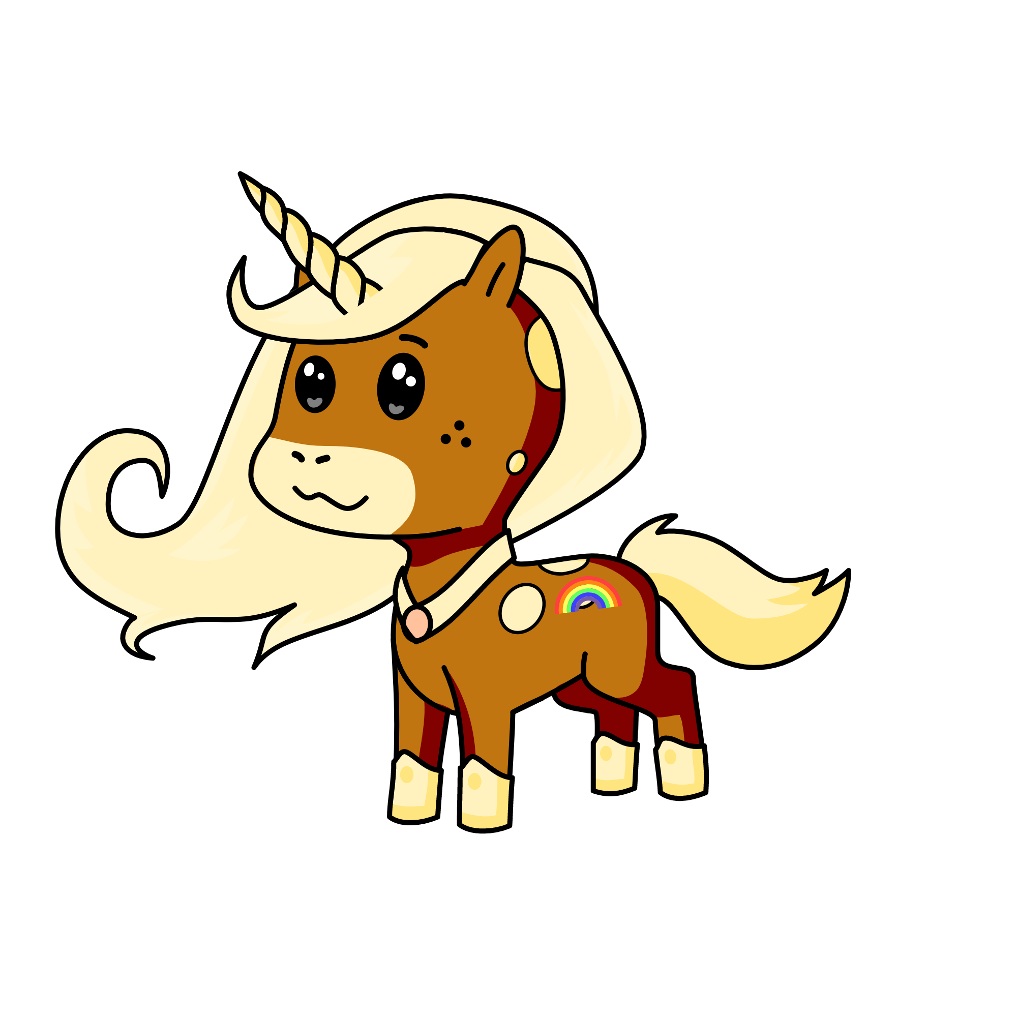 Cookie Dough, the unicorn
