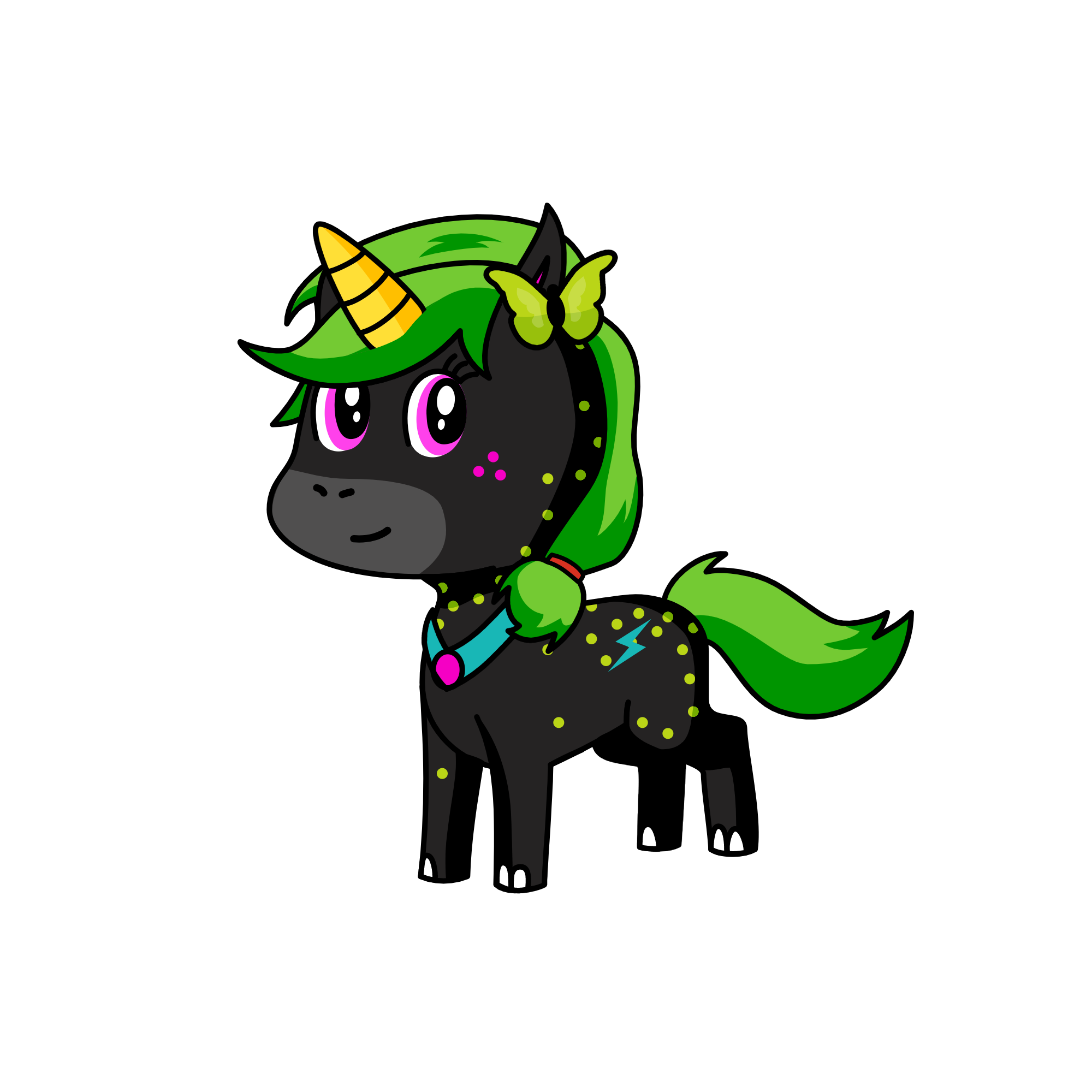 Raisha, the unicorn