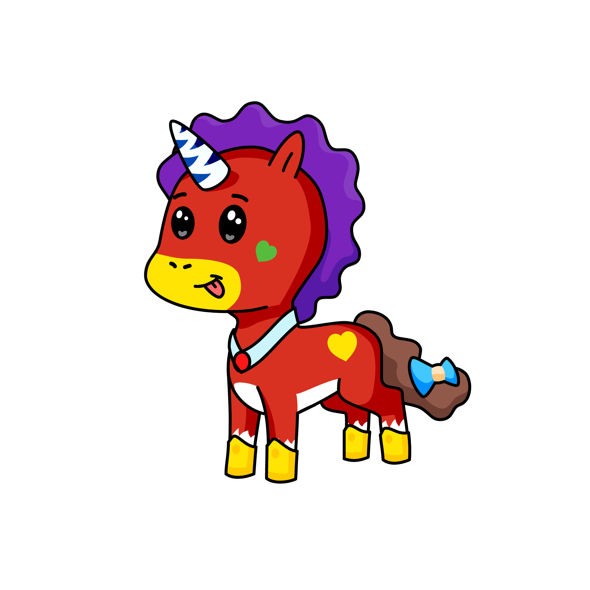 Red velvet, the unicorn