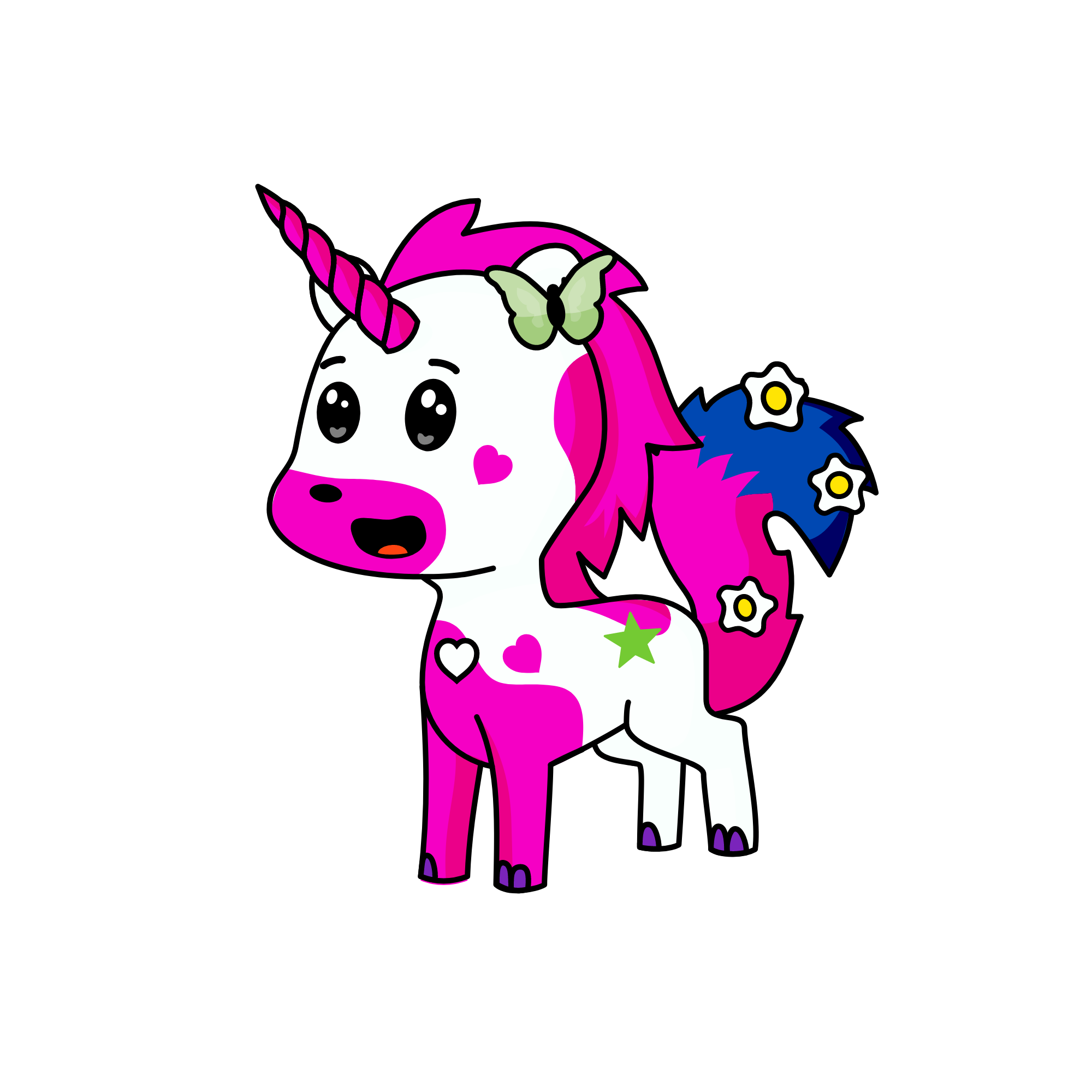 pinky pie, the unicorn