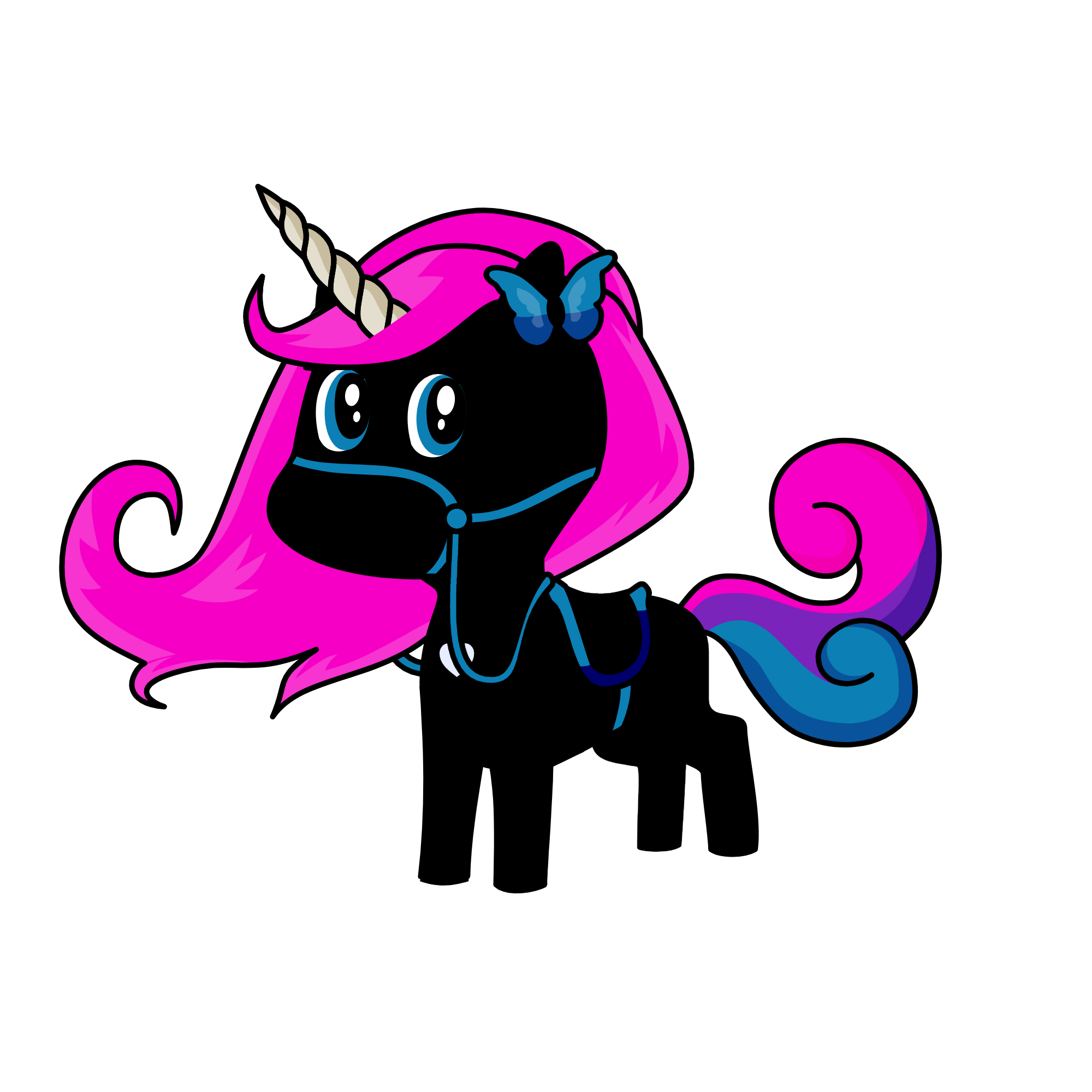 Night, the unicorn