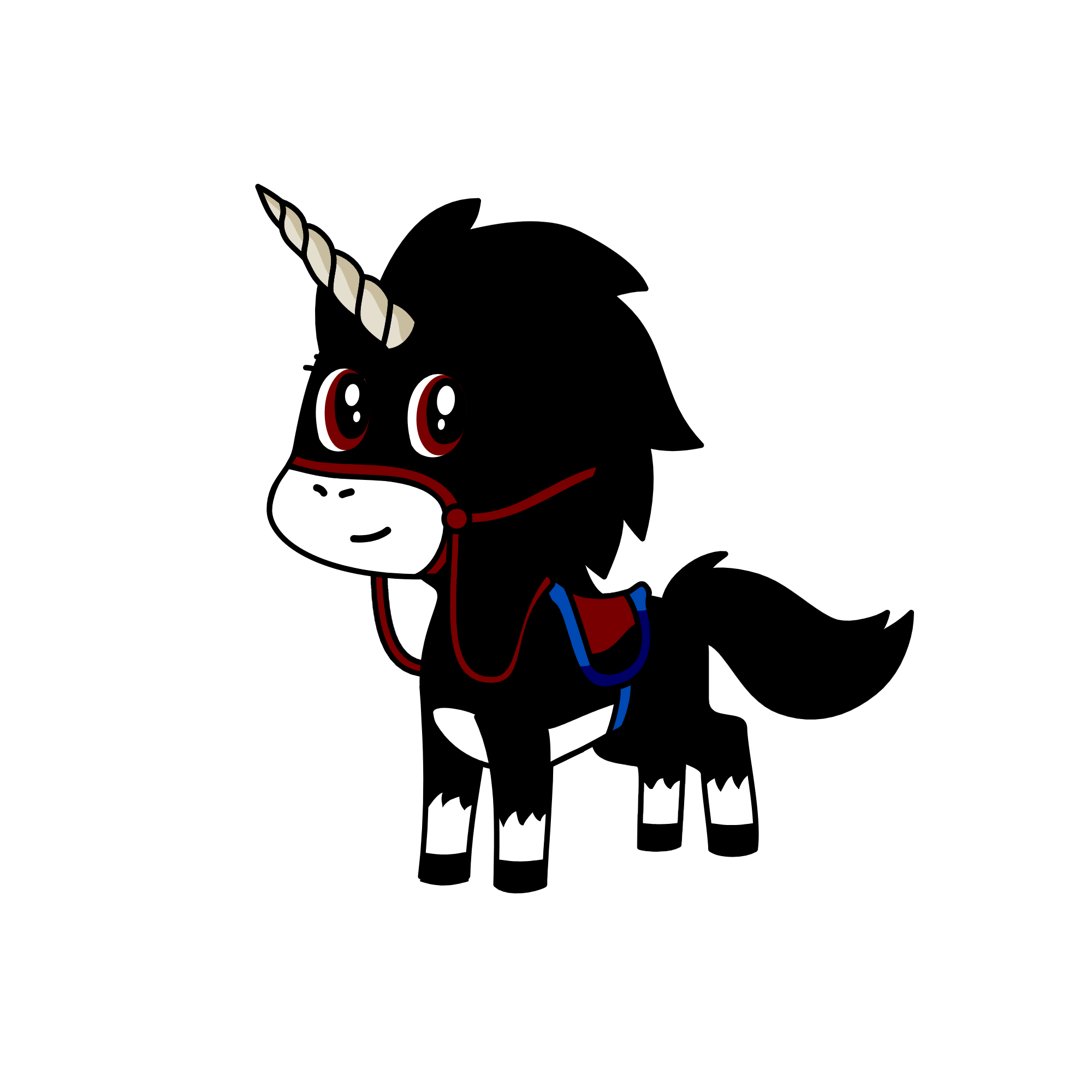 boy, the unicorn