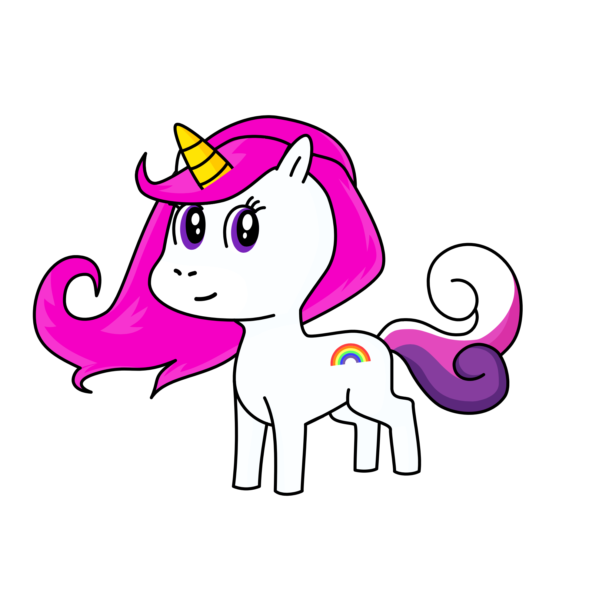 Cupcake , the unicorn