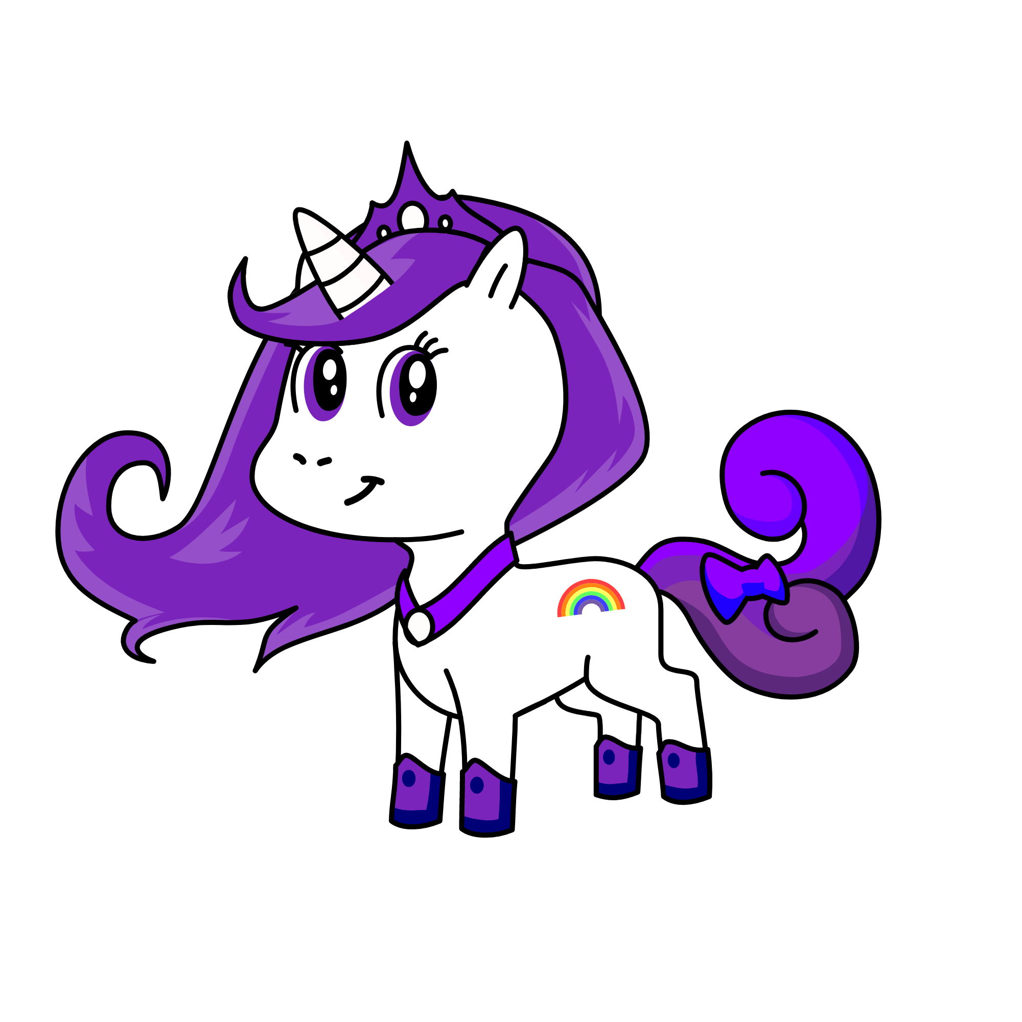 Rarity, the unicorn