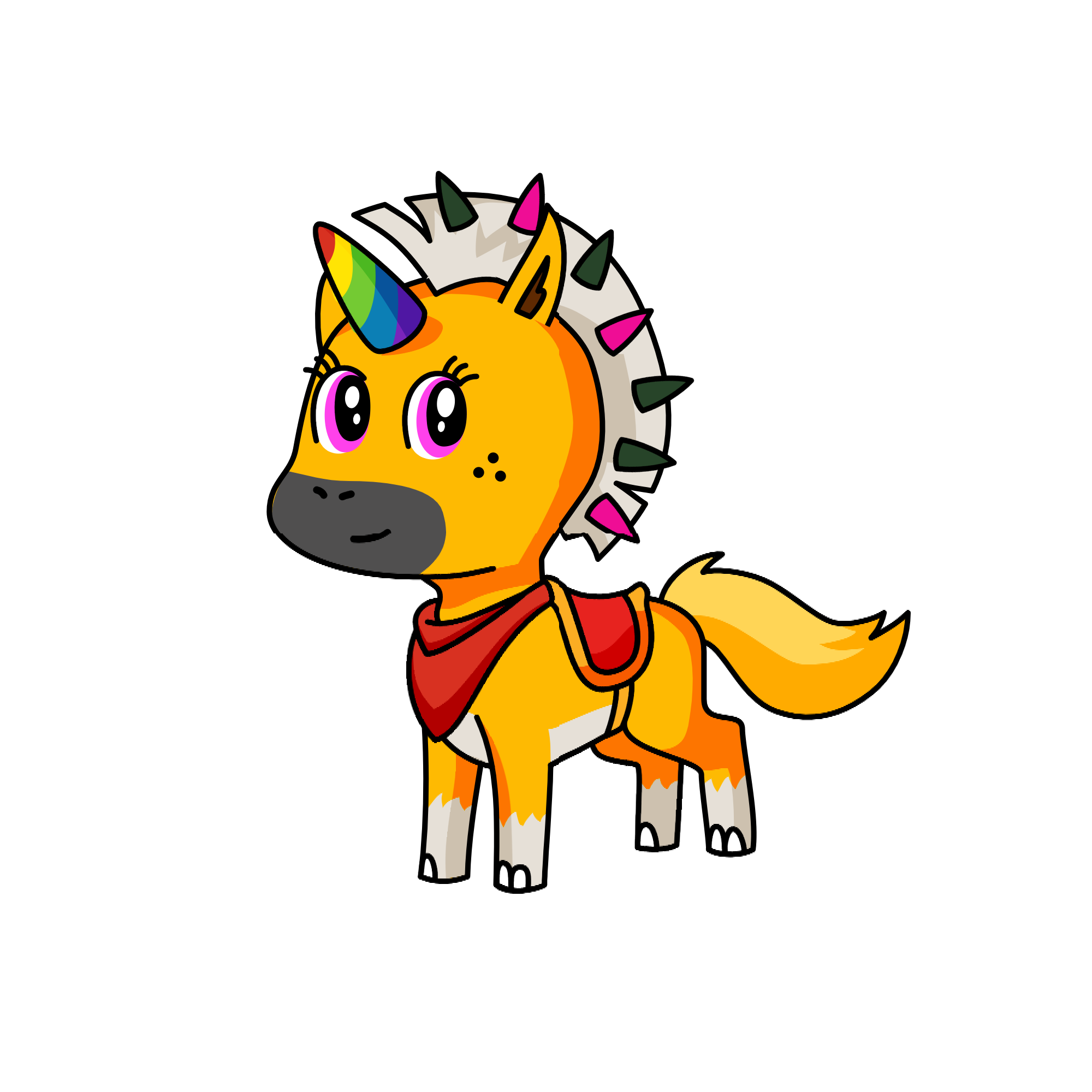 Tono, the unicorn