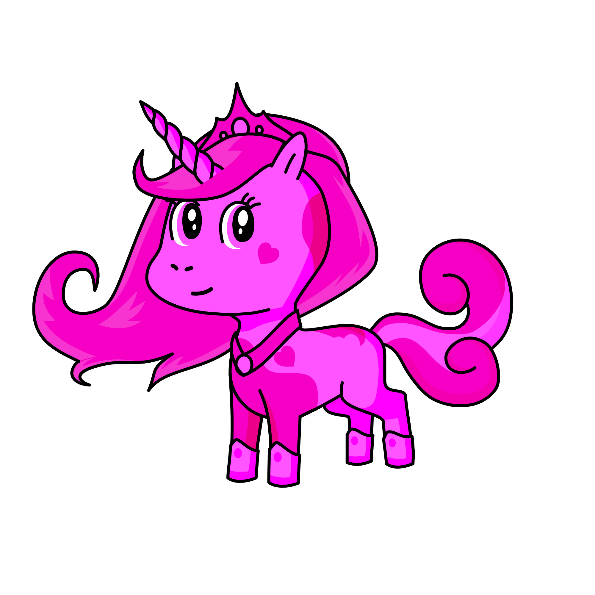 pinky, the unicorn
