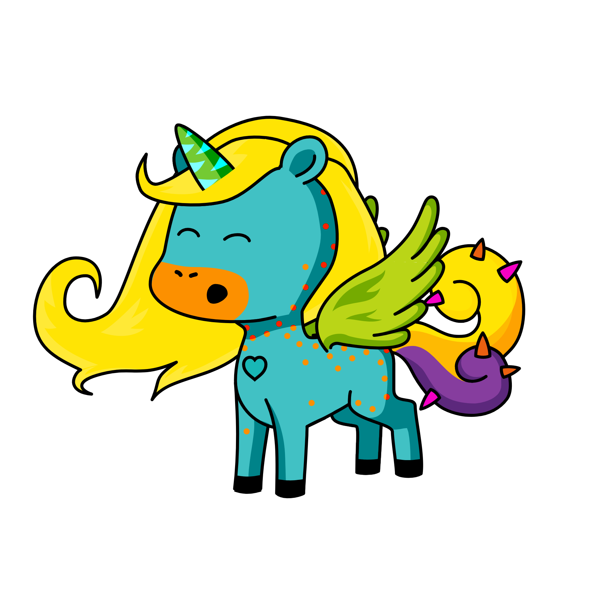 kış şekeri, the unicorn