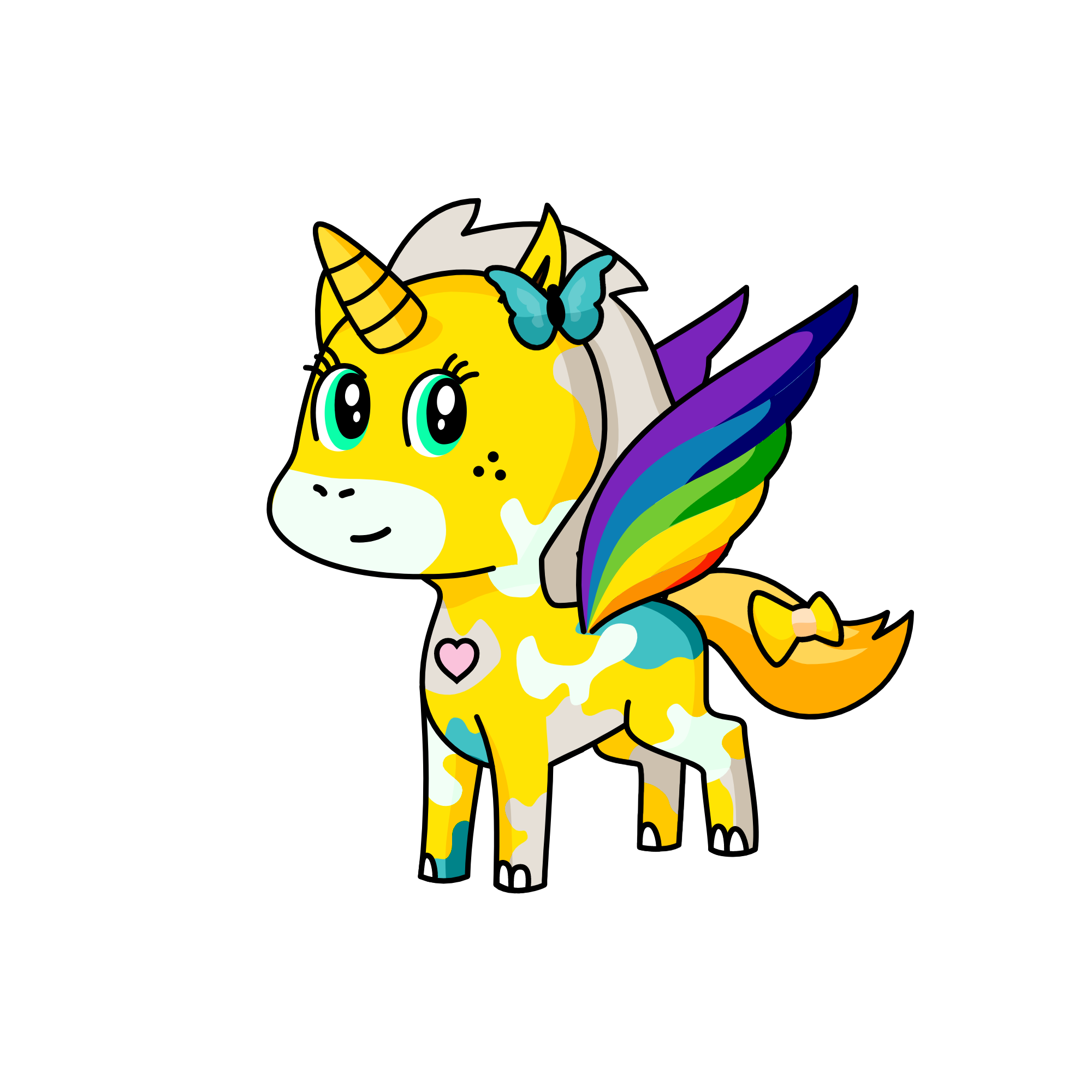 Gökyüzü Peri*si, the unicorn