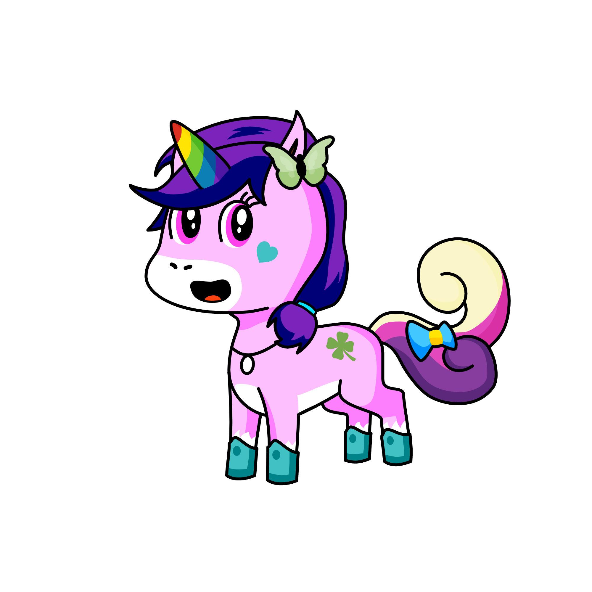 Clove, the unicorn