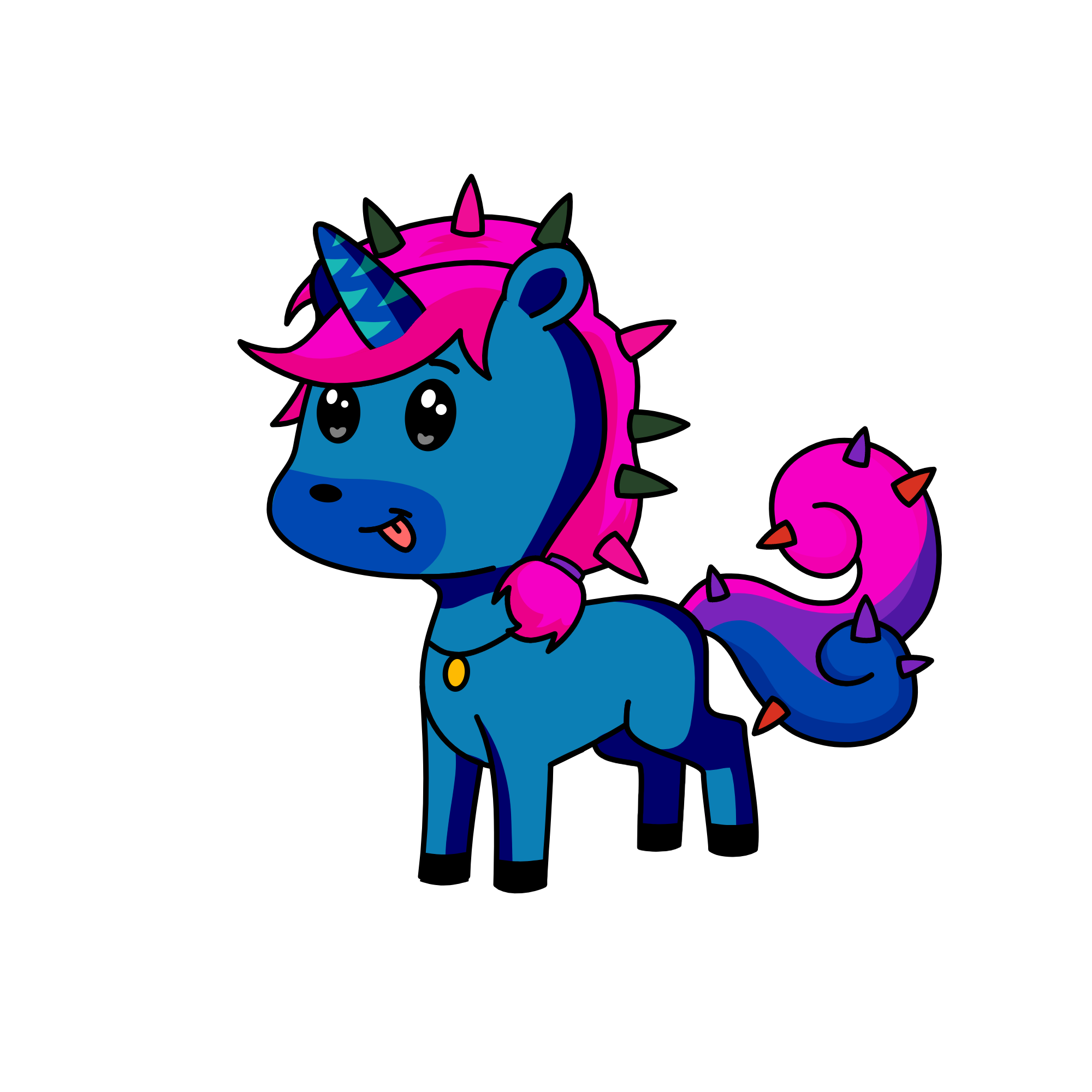spike, the unicorn
