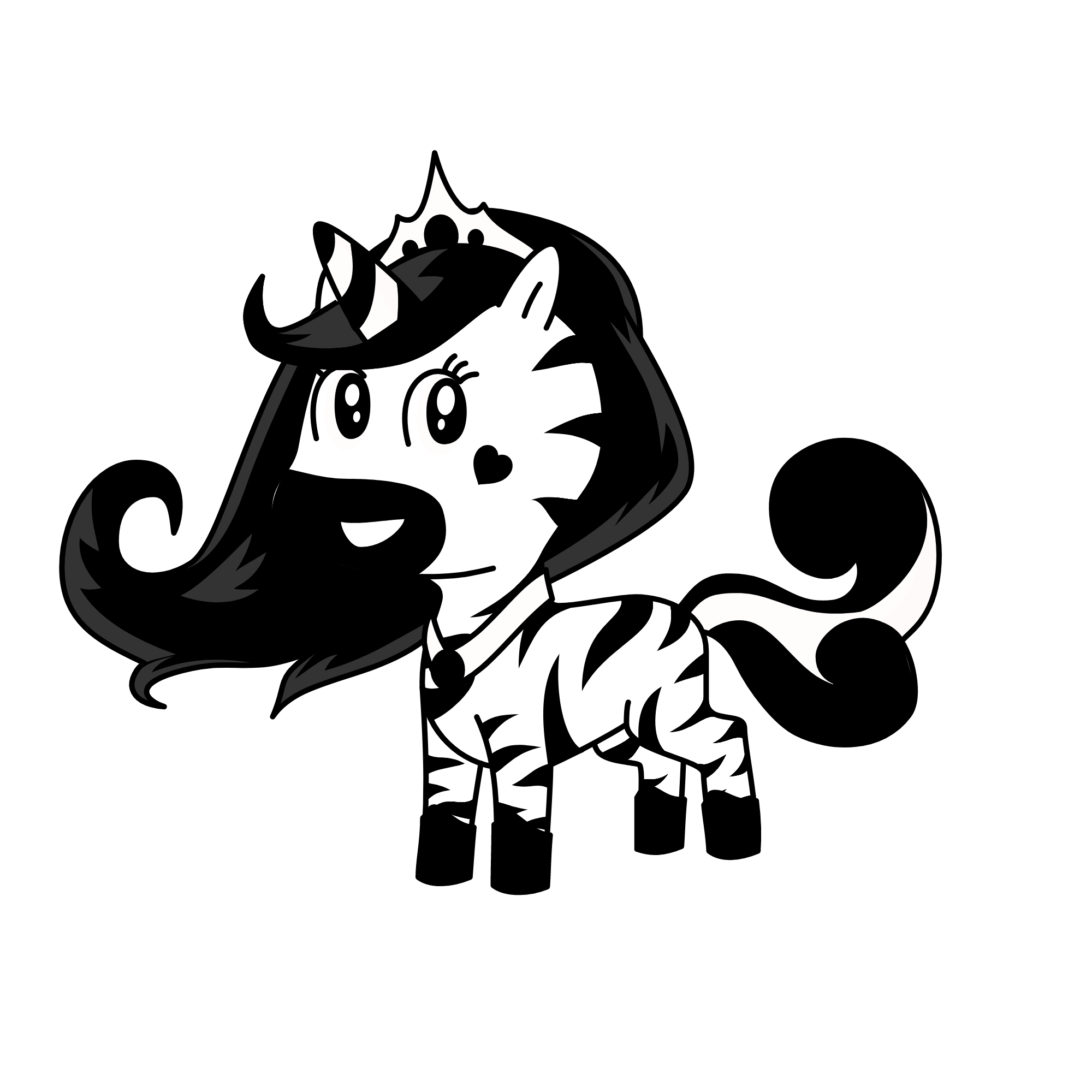 Zizzy, the unicorn