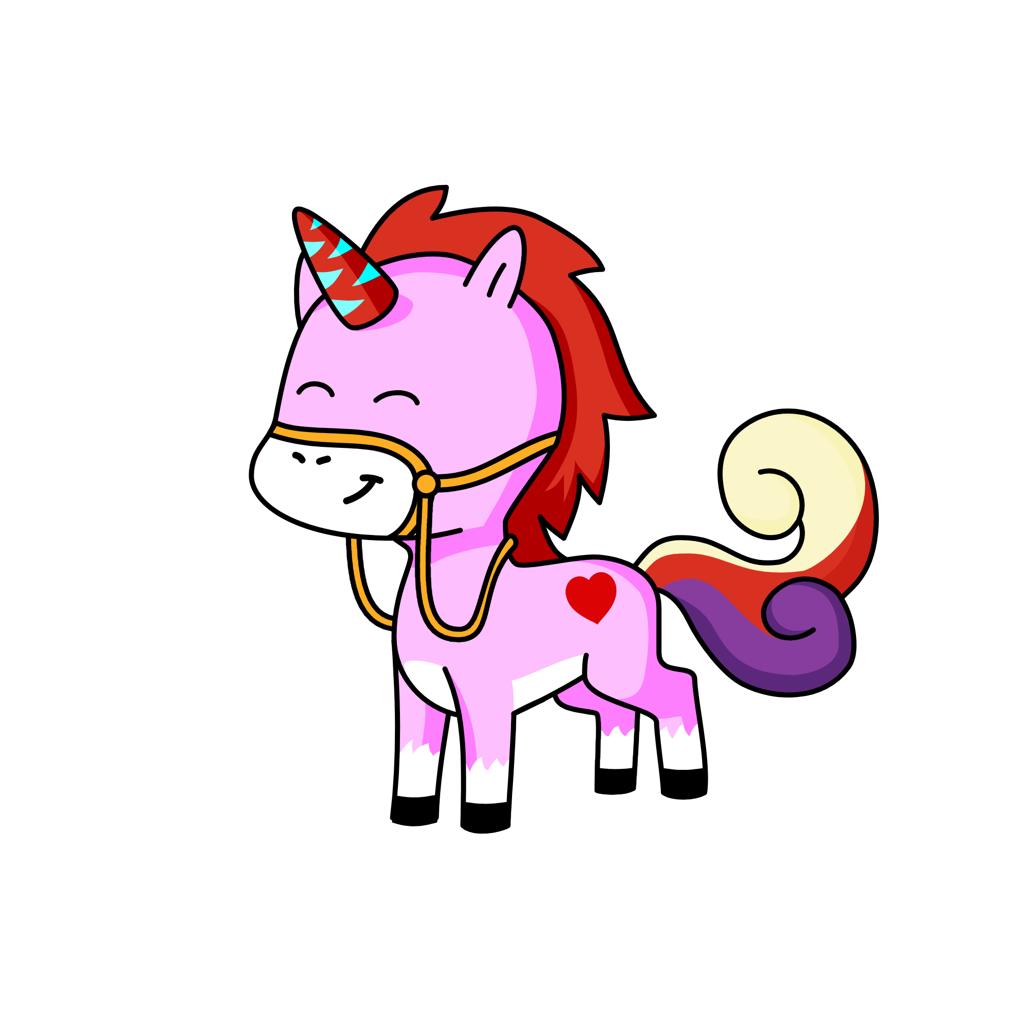 pinky, the unicorn