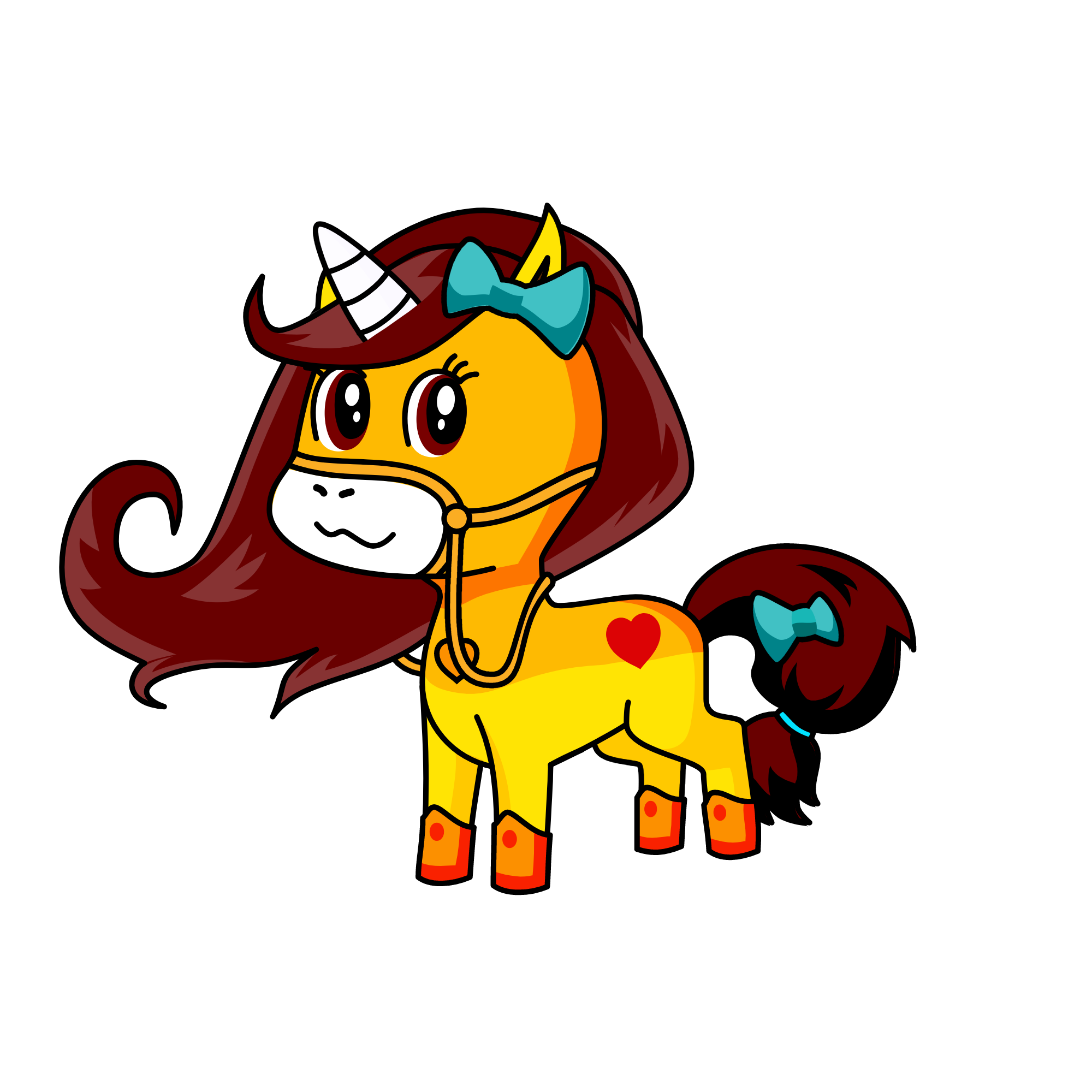 belle, the unicorn