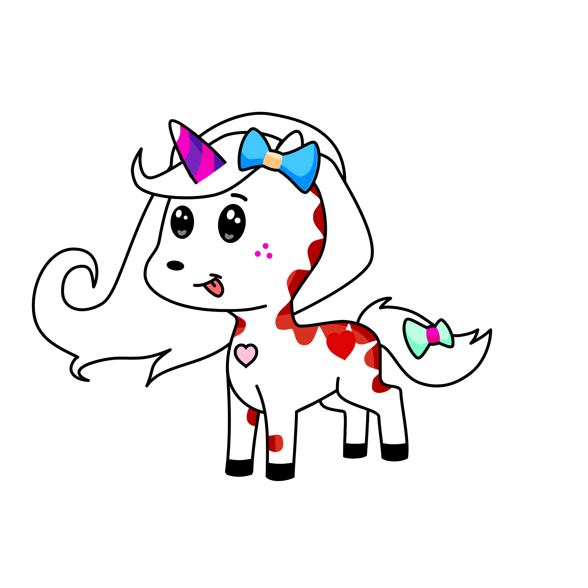 hello, the unicorn