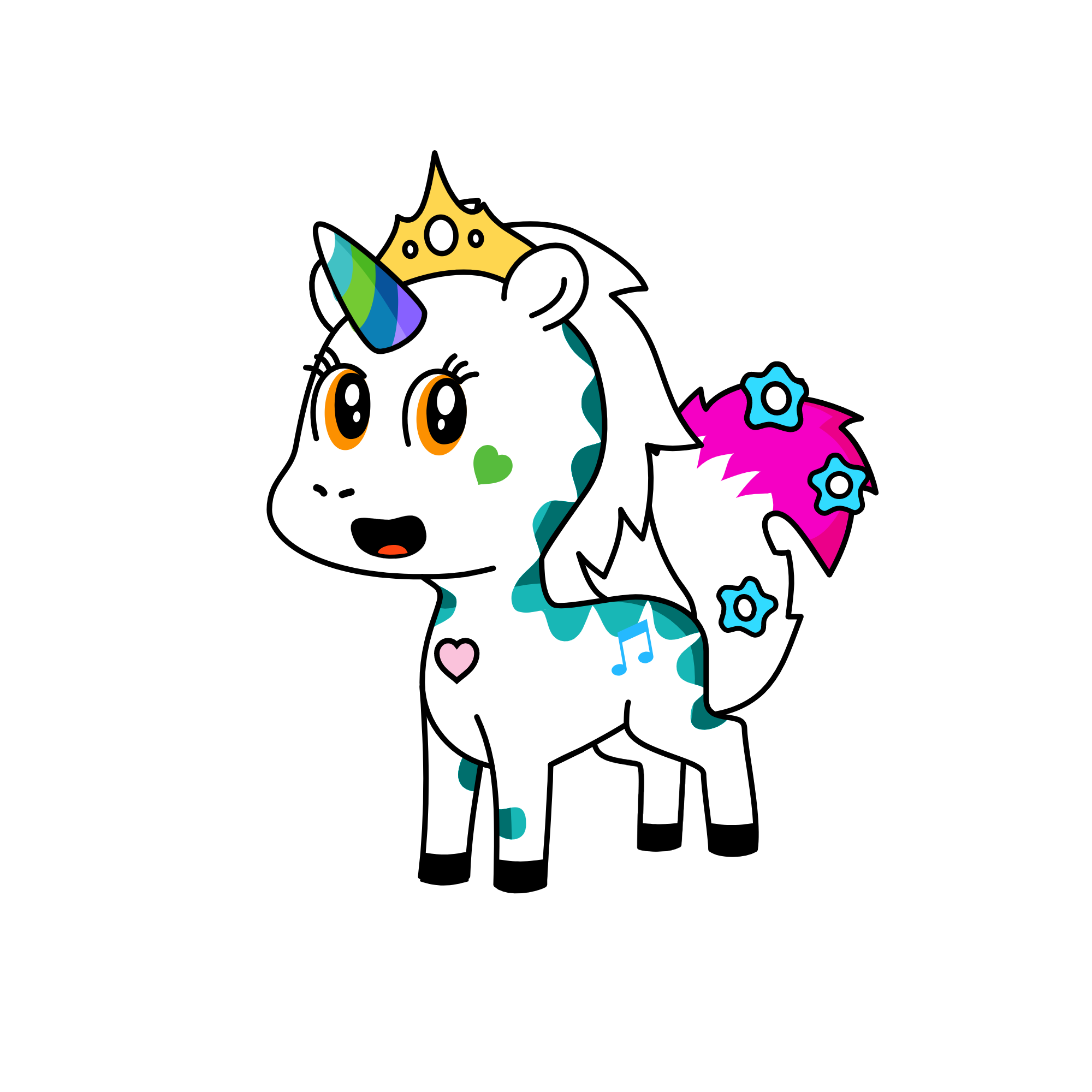 gina, the unicorn