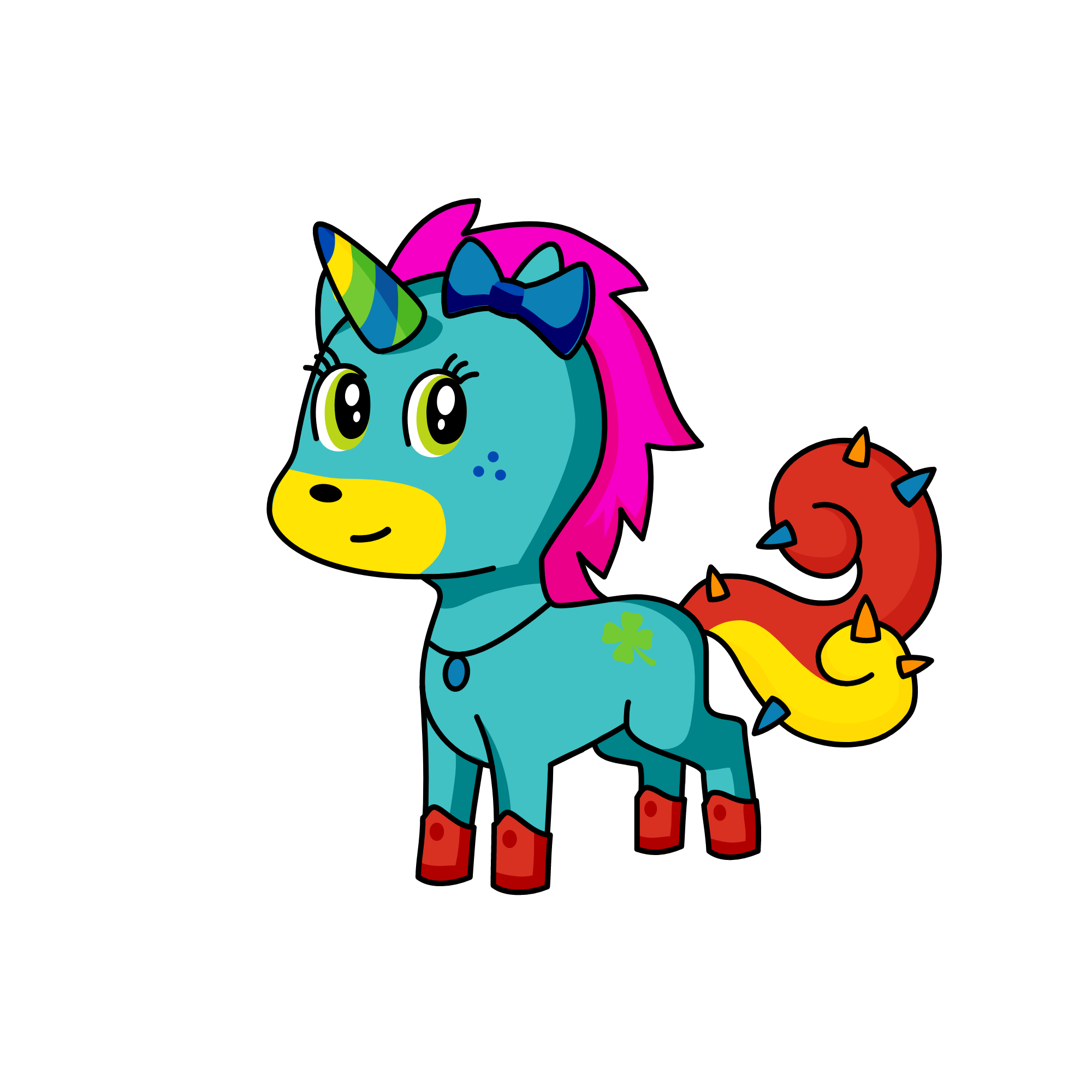 Doti, the unicorn