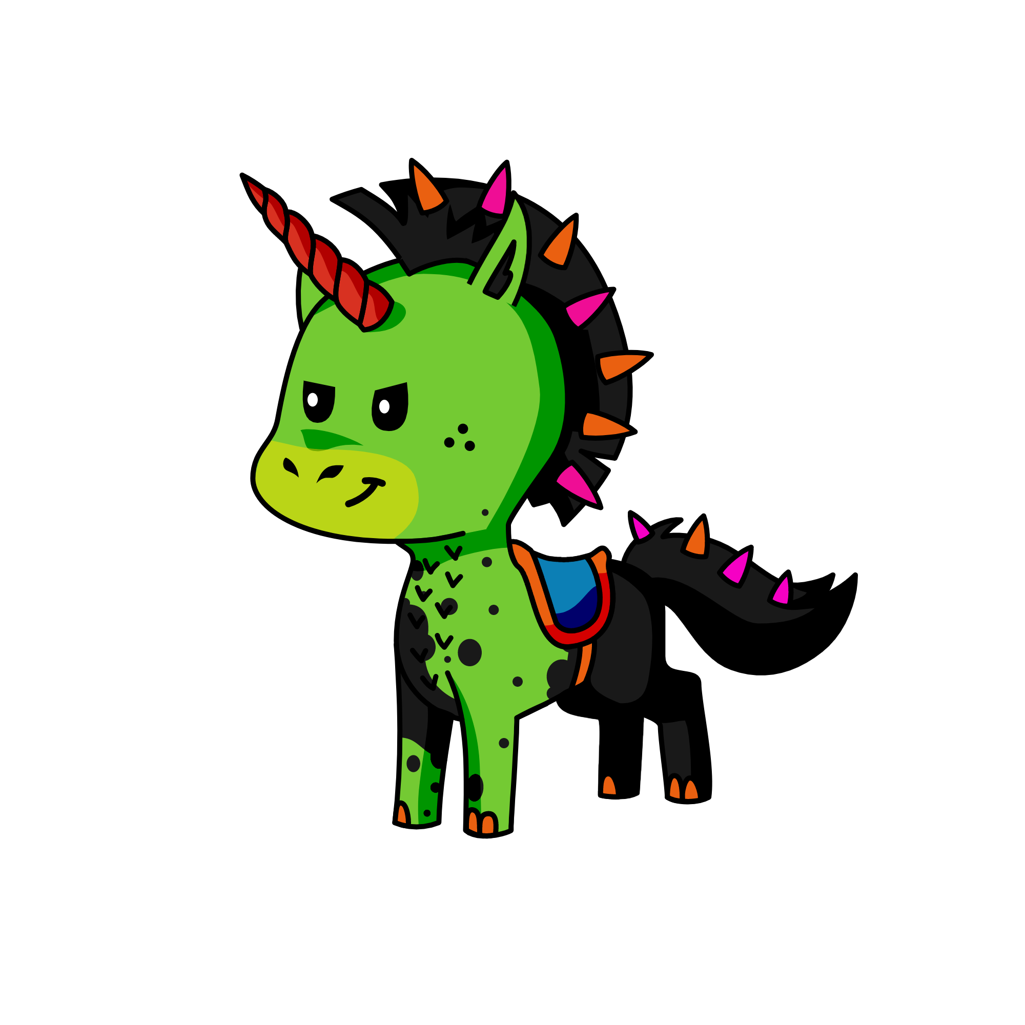 T- Rex, the unicorn