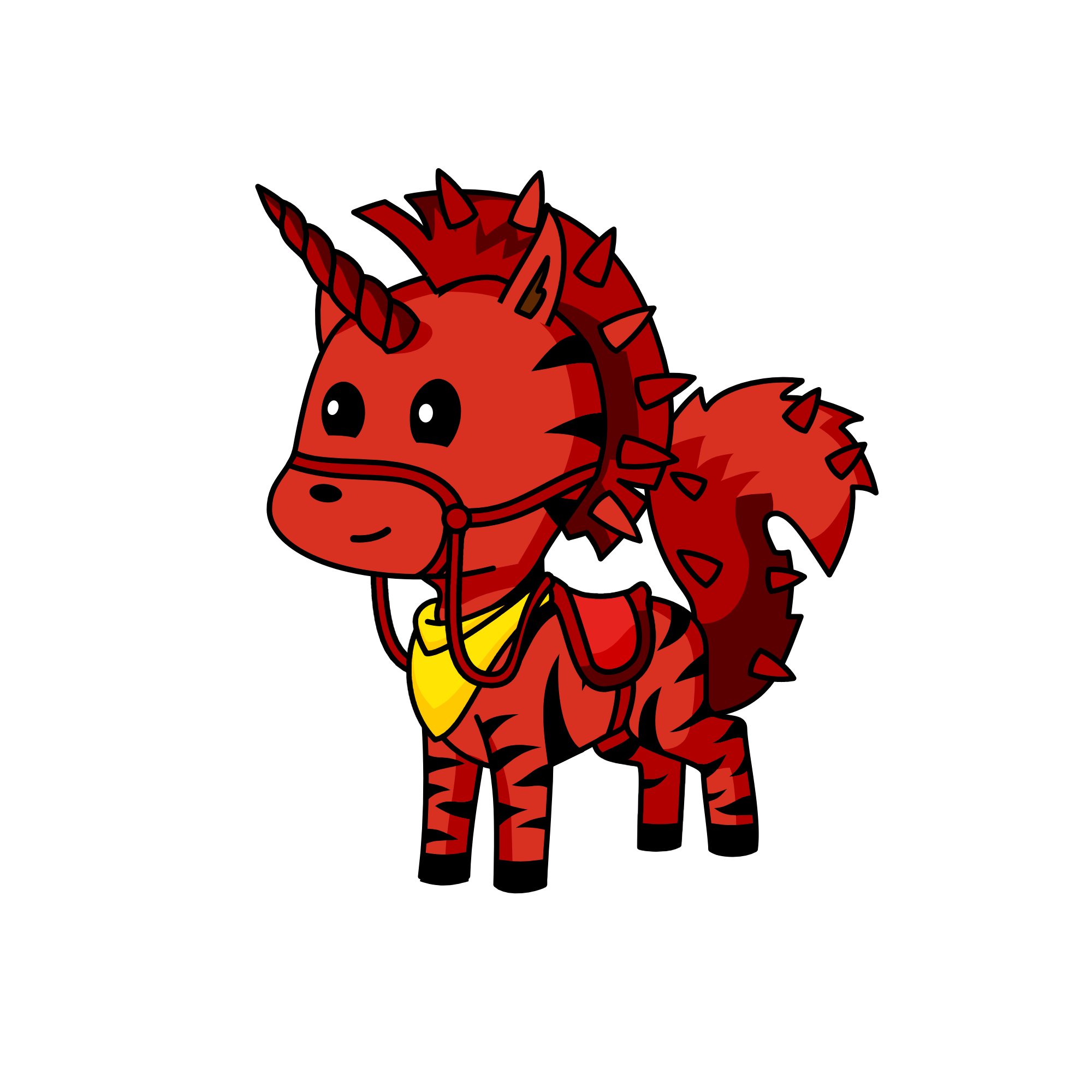 Foxy=the red 🍖🛑, the unicorn