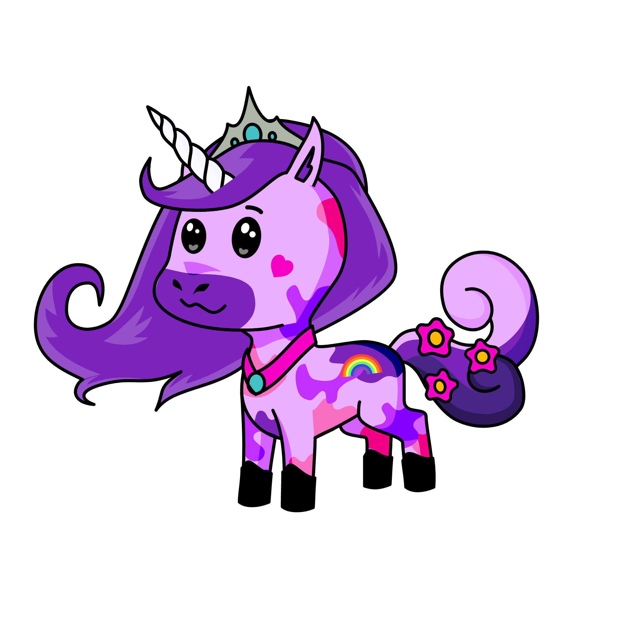 Serena, the unicorn