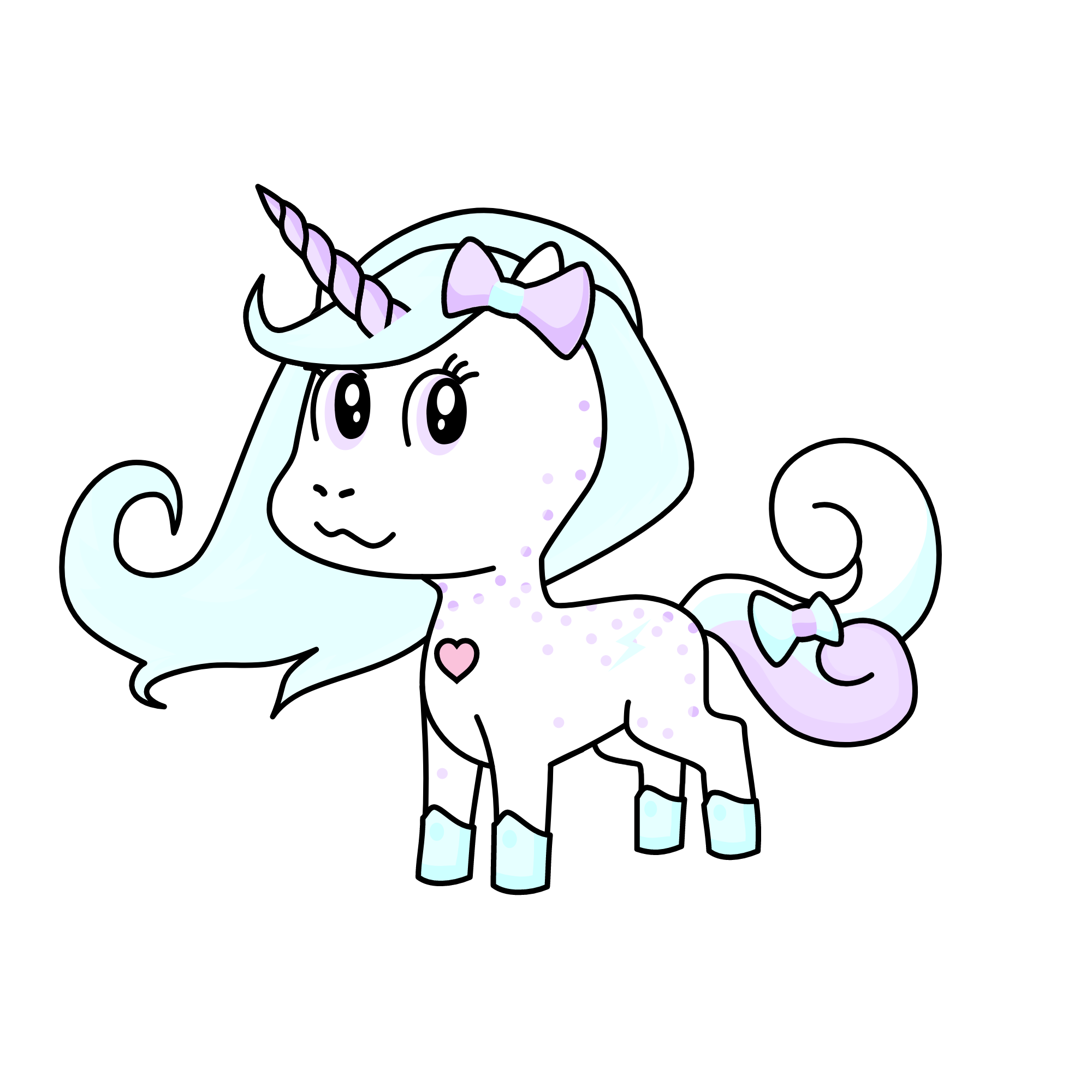 winter, the unicorn