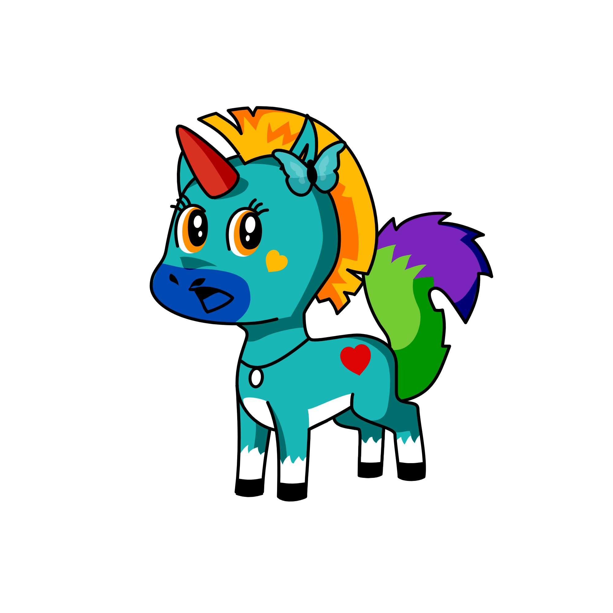 Andy, the unicorn