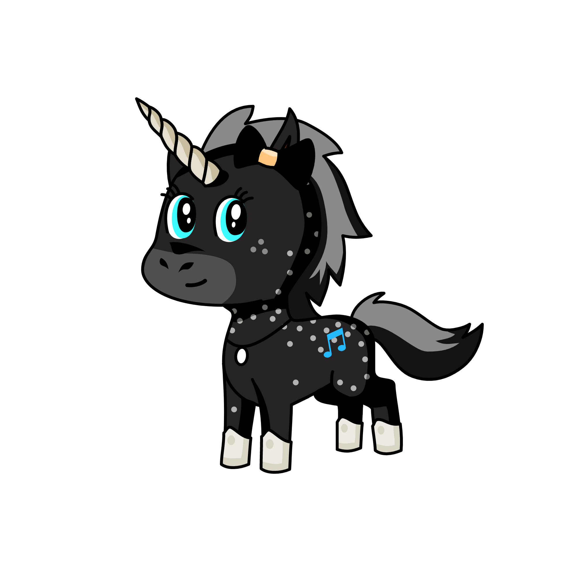 Lucky, the unicorn