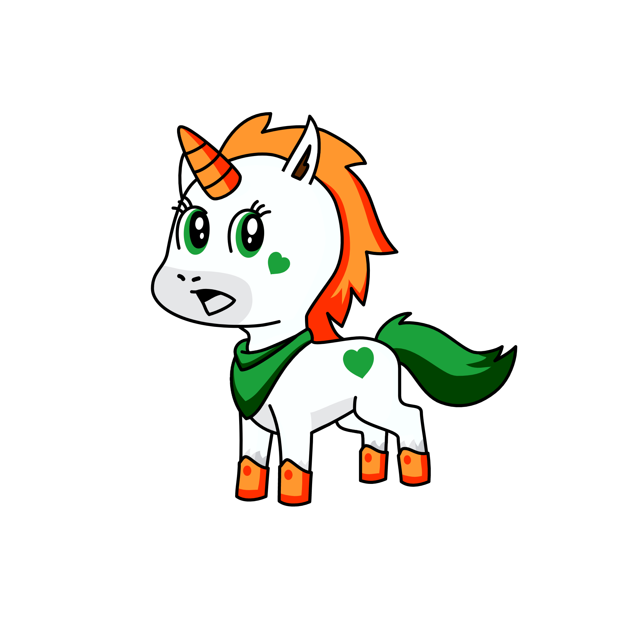 The Irish Wanker, the unicorn
