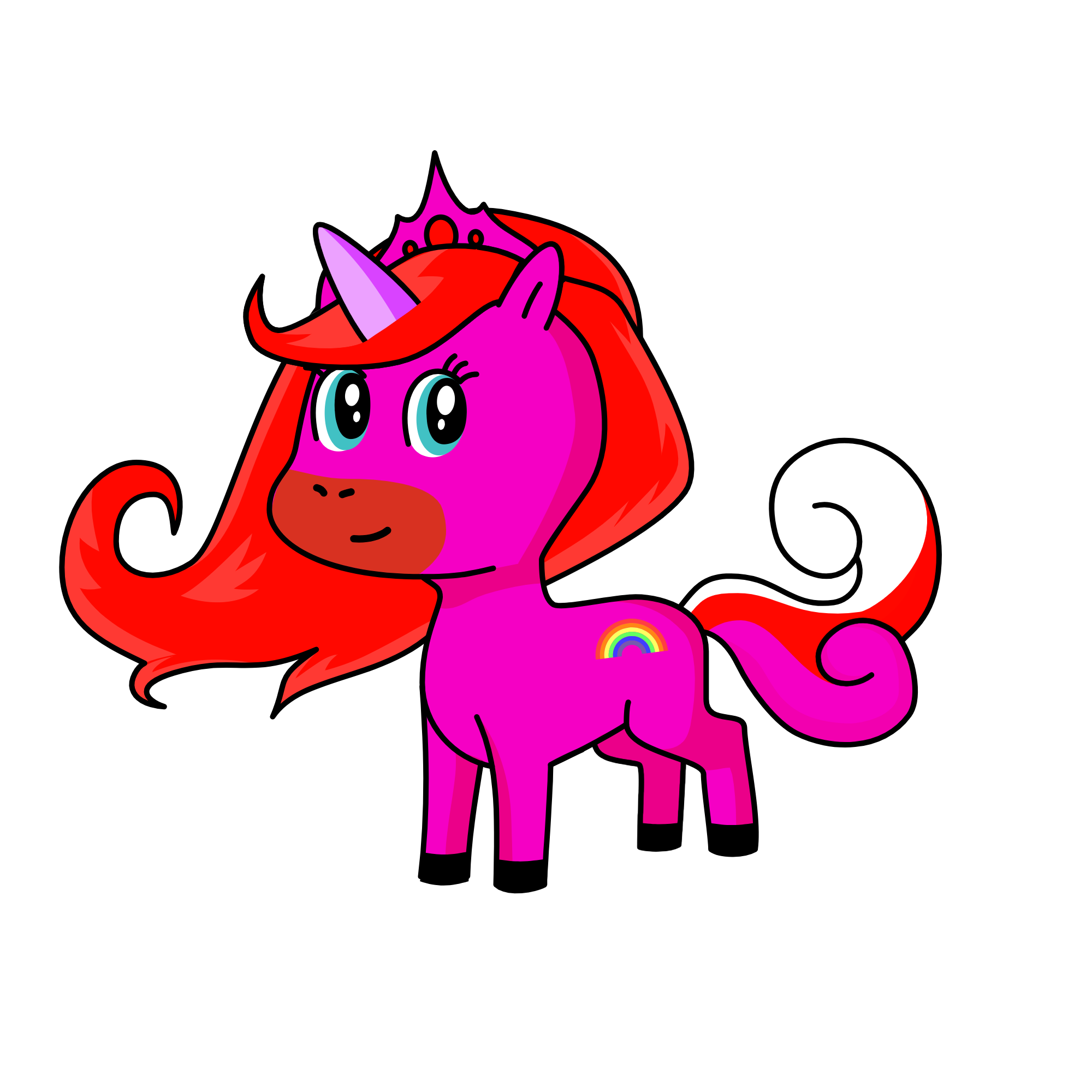 Valentine, the unicorn