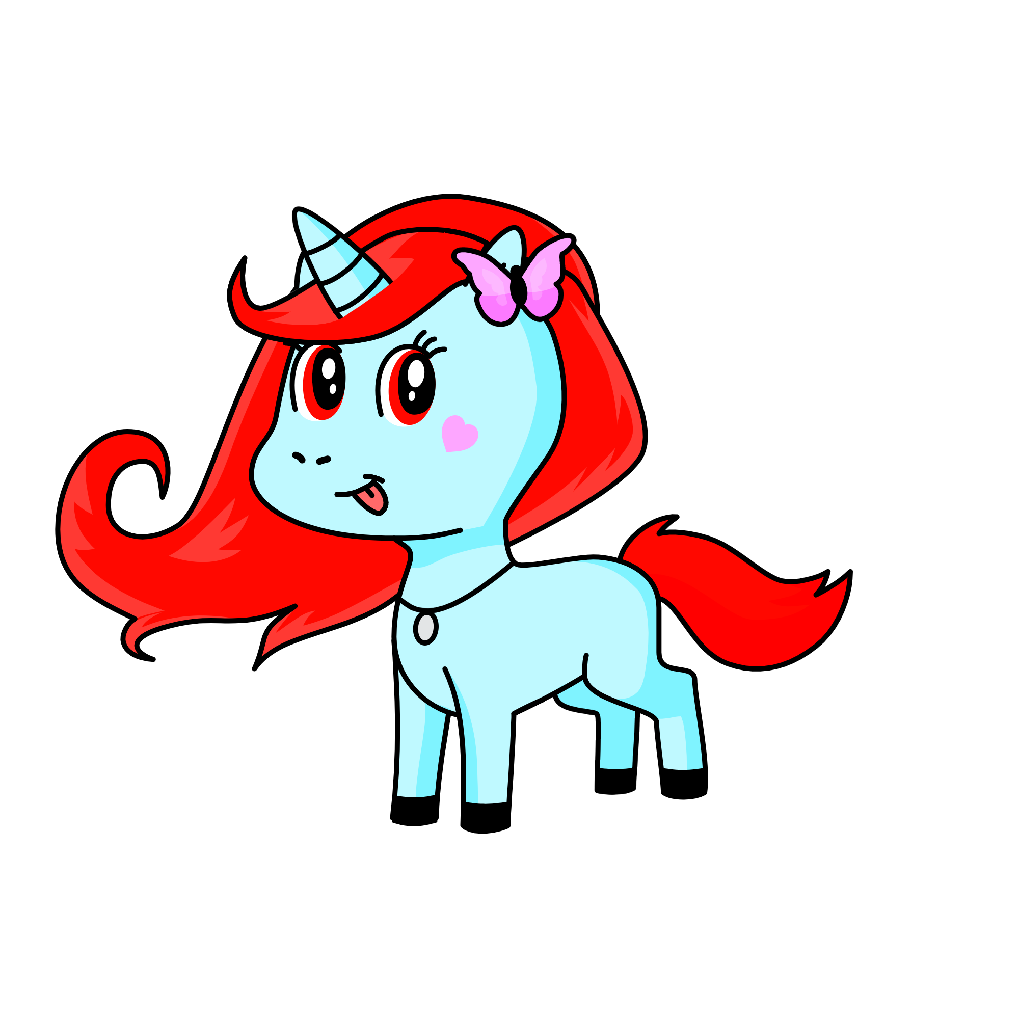 dippy, the unicorn