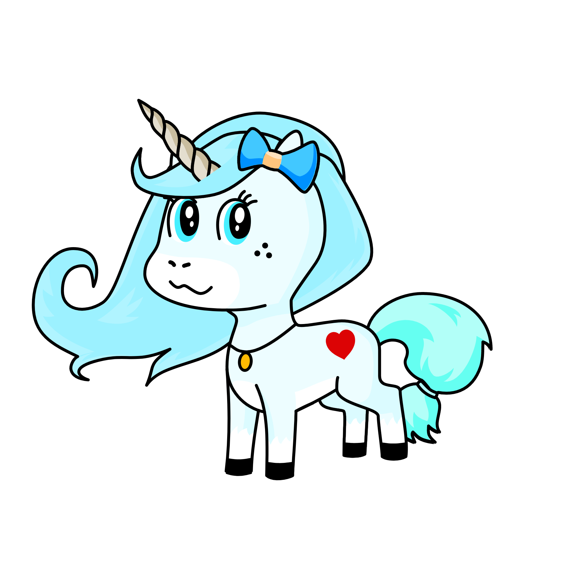 miu miu, the unicorn