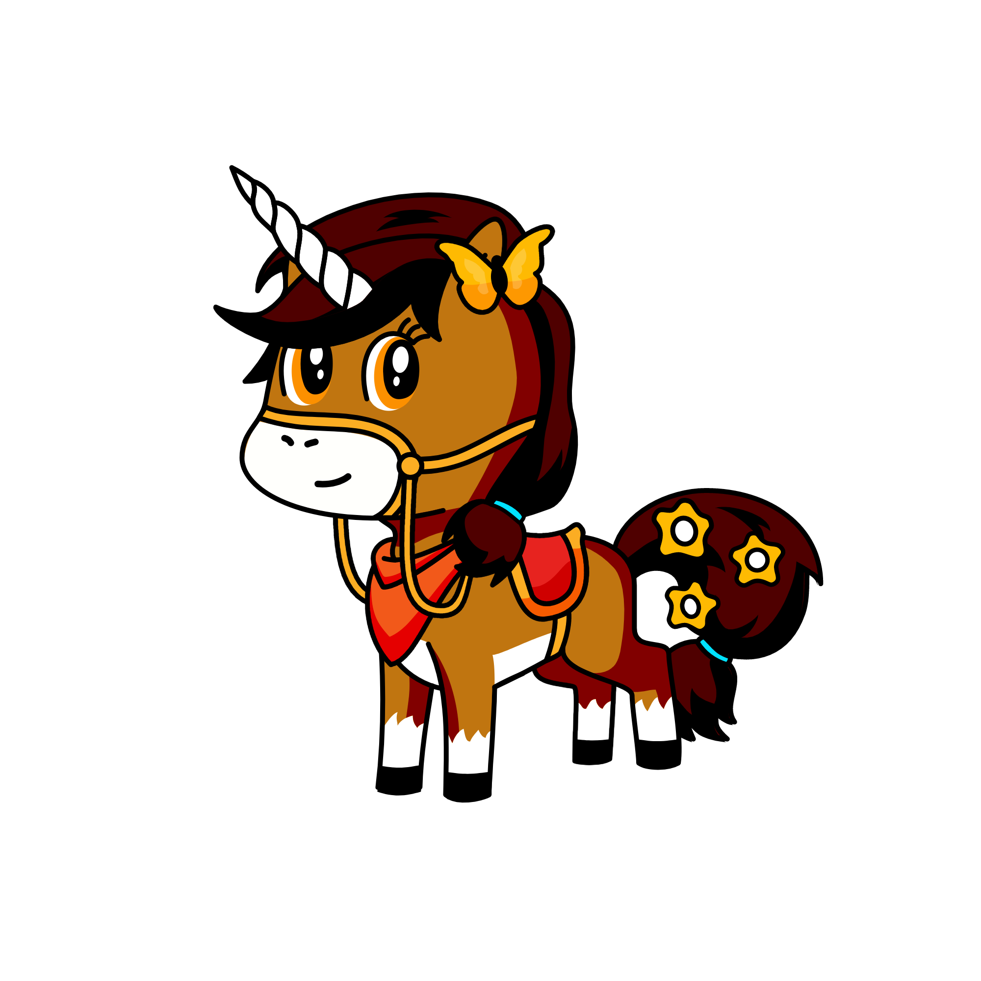 Buttercup, the unicorn