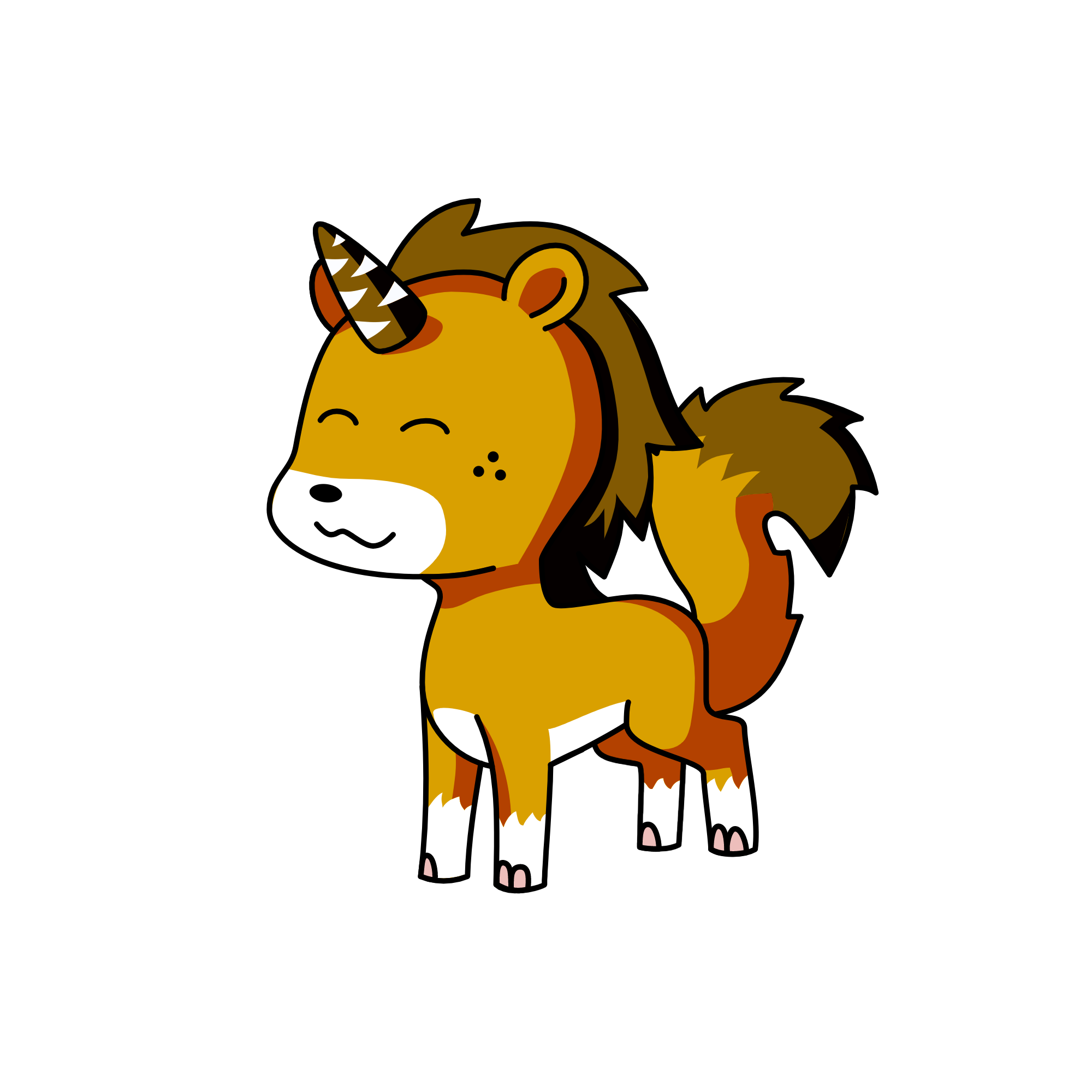 dog unicorn\fuffer, the unicorn