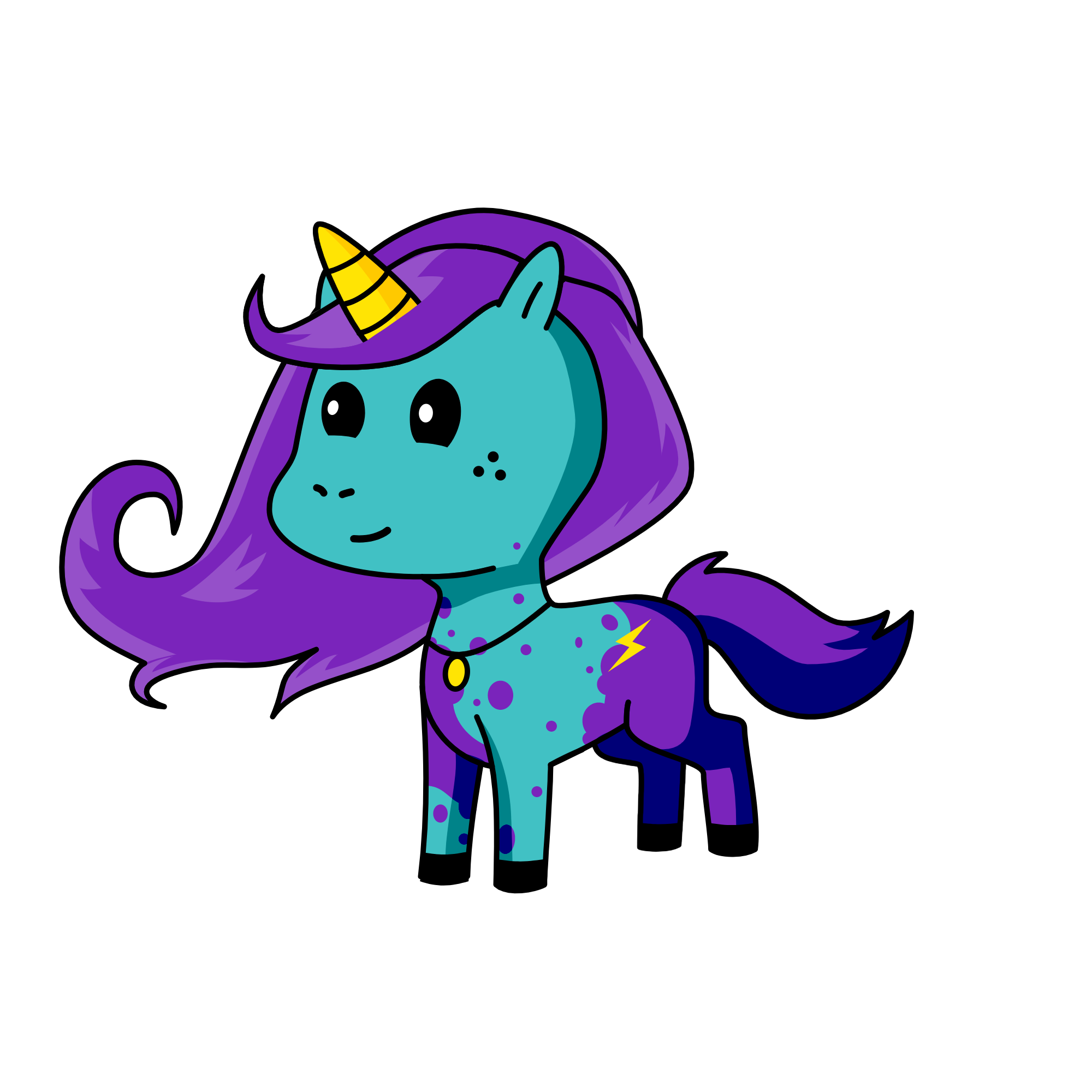 Brailey, the unicorn