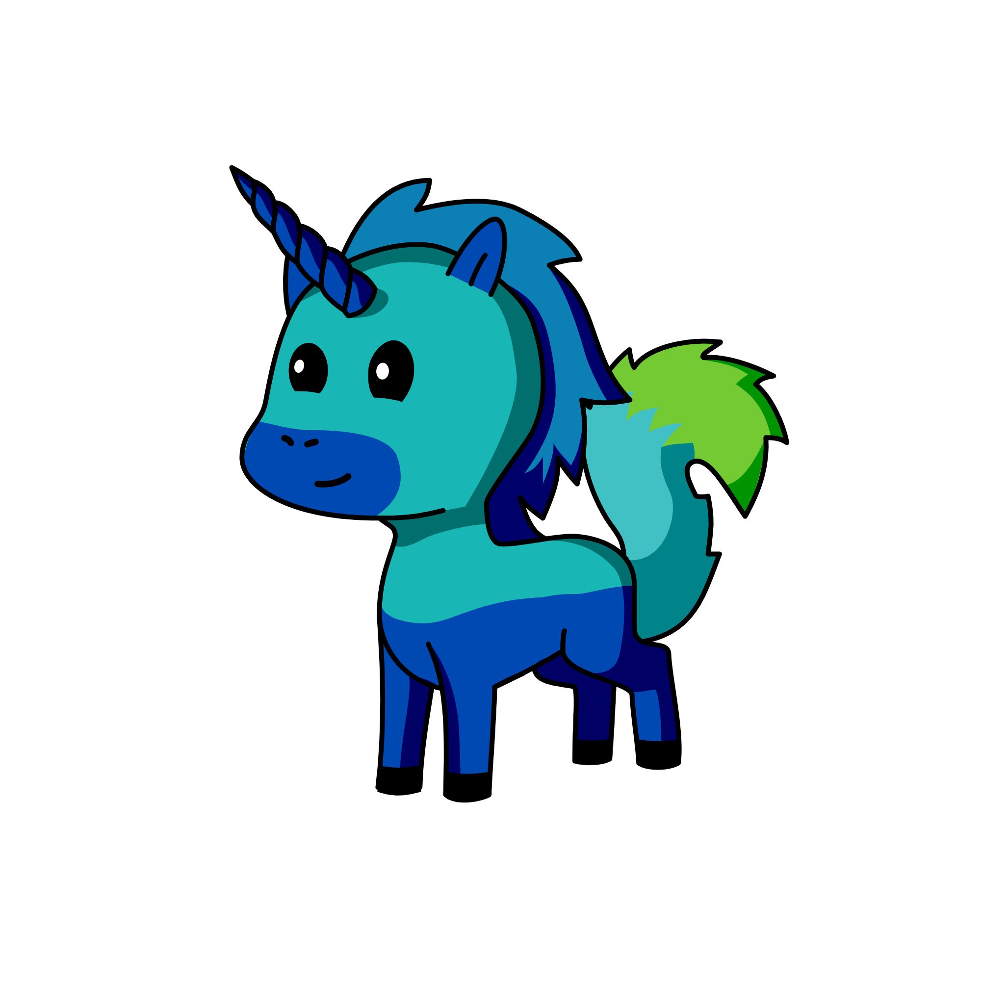 rin, the unicorn