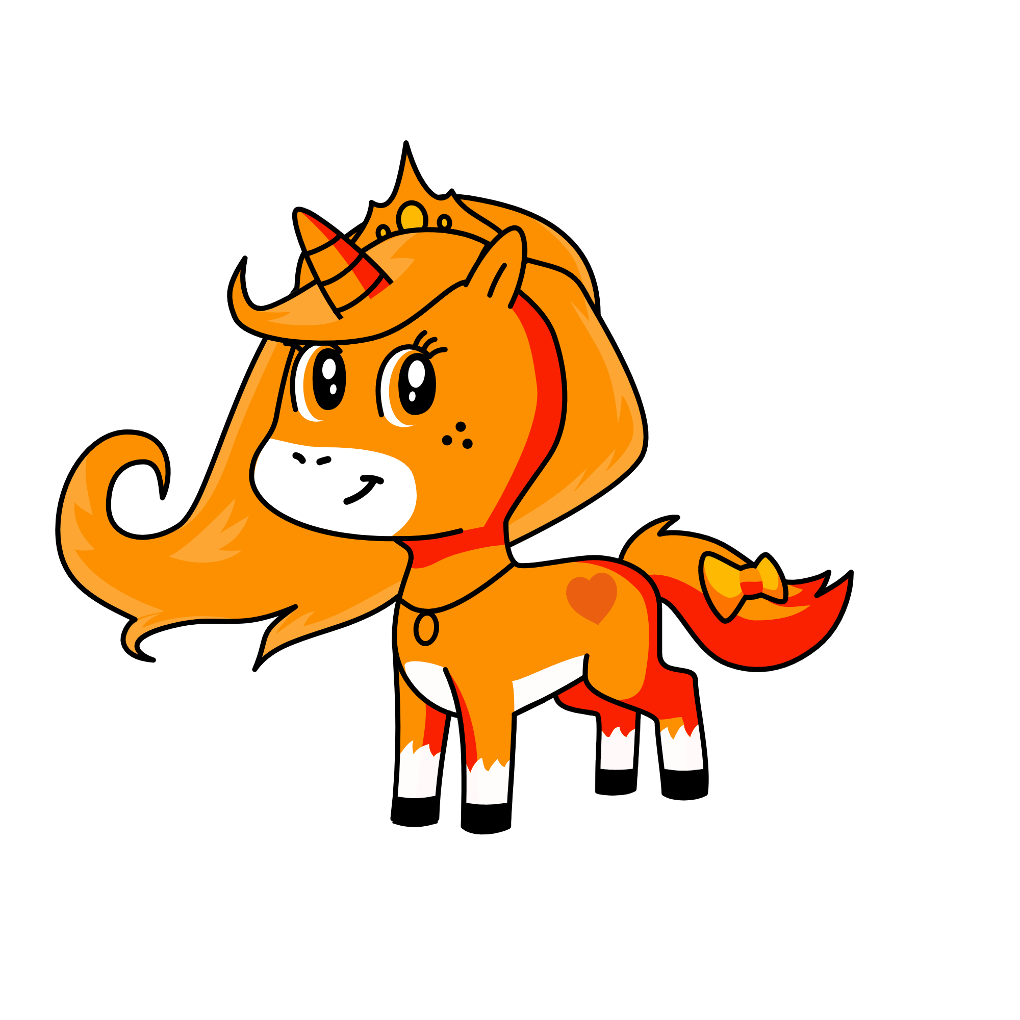 reindeer, the unicorn