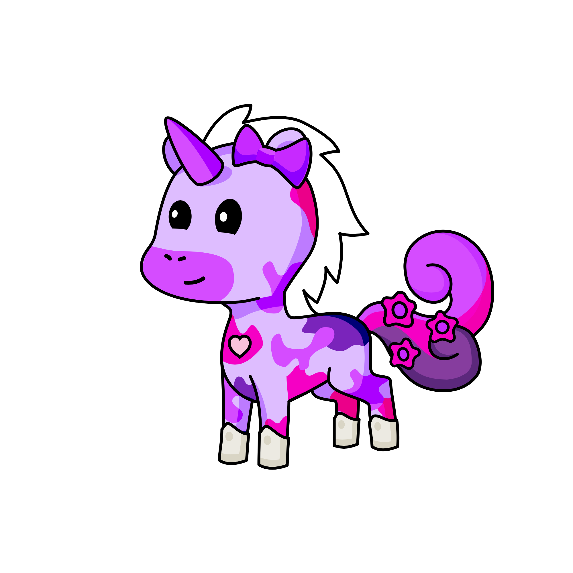 paint, the unicorn