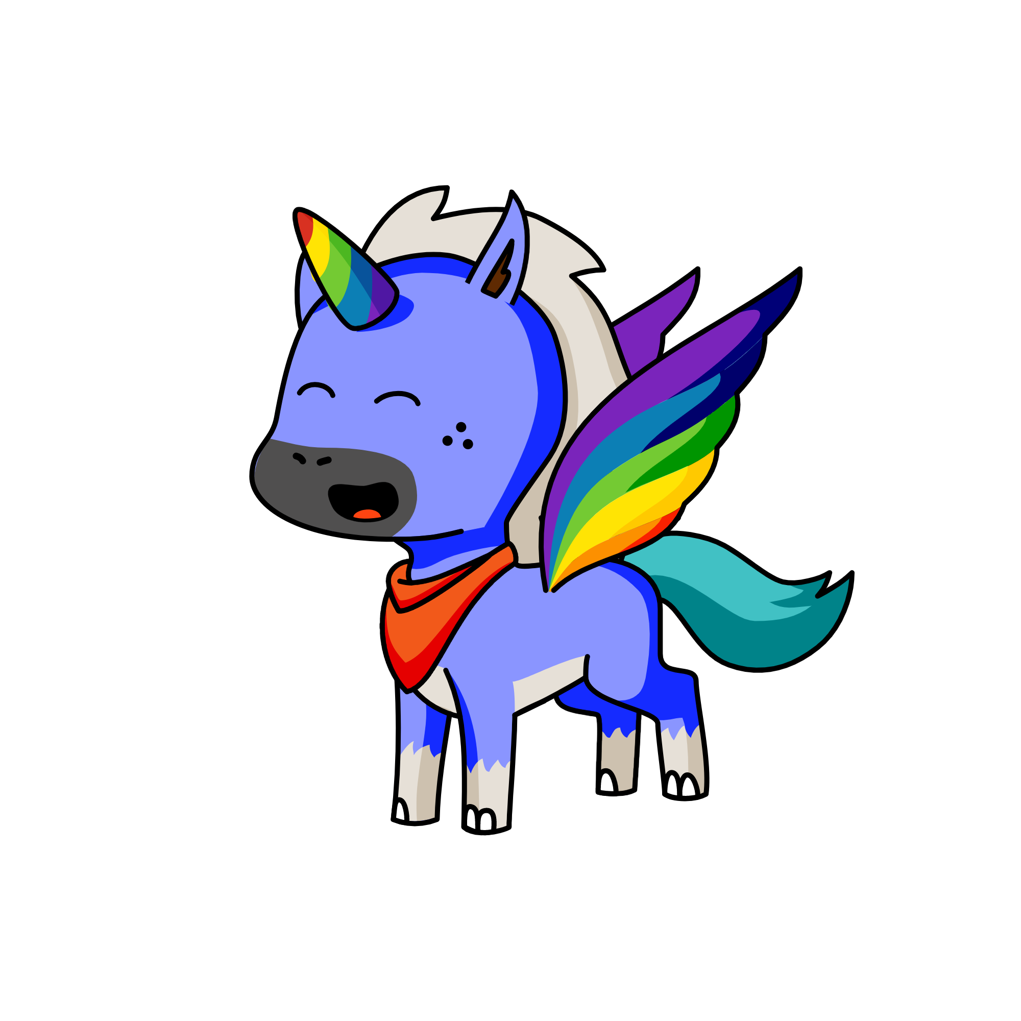 You might want wings they are at the way bottom of the about page., the unicorn