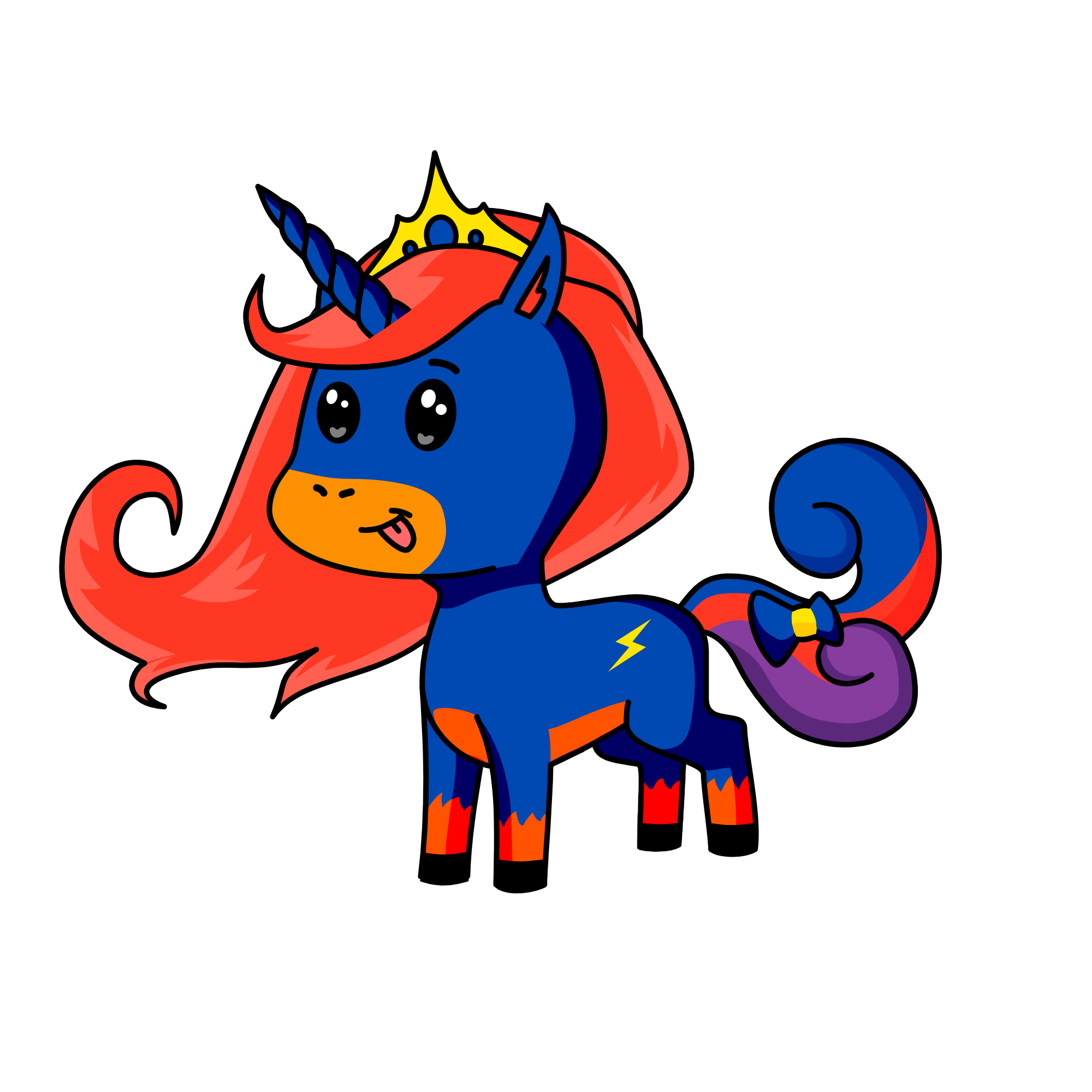 lightning, the unicorn