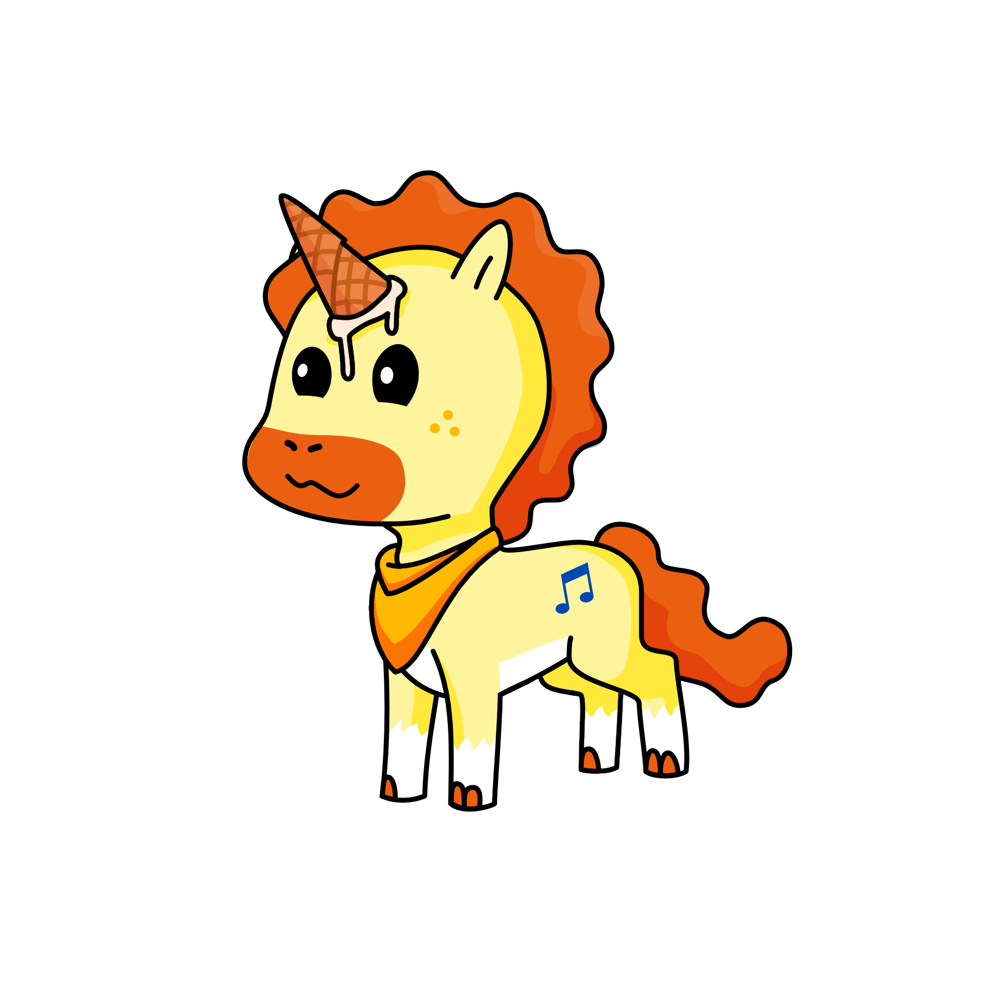 Strawberry Cheesecake, the unicorn