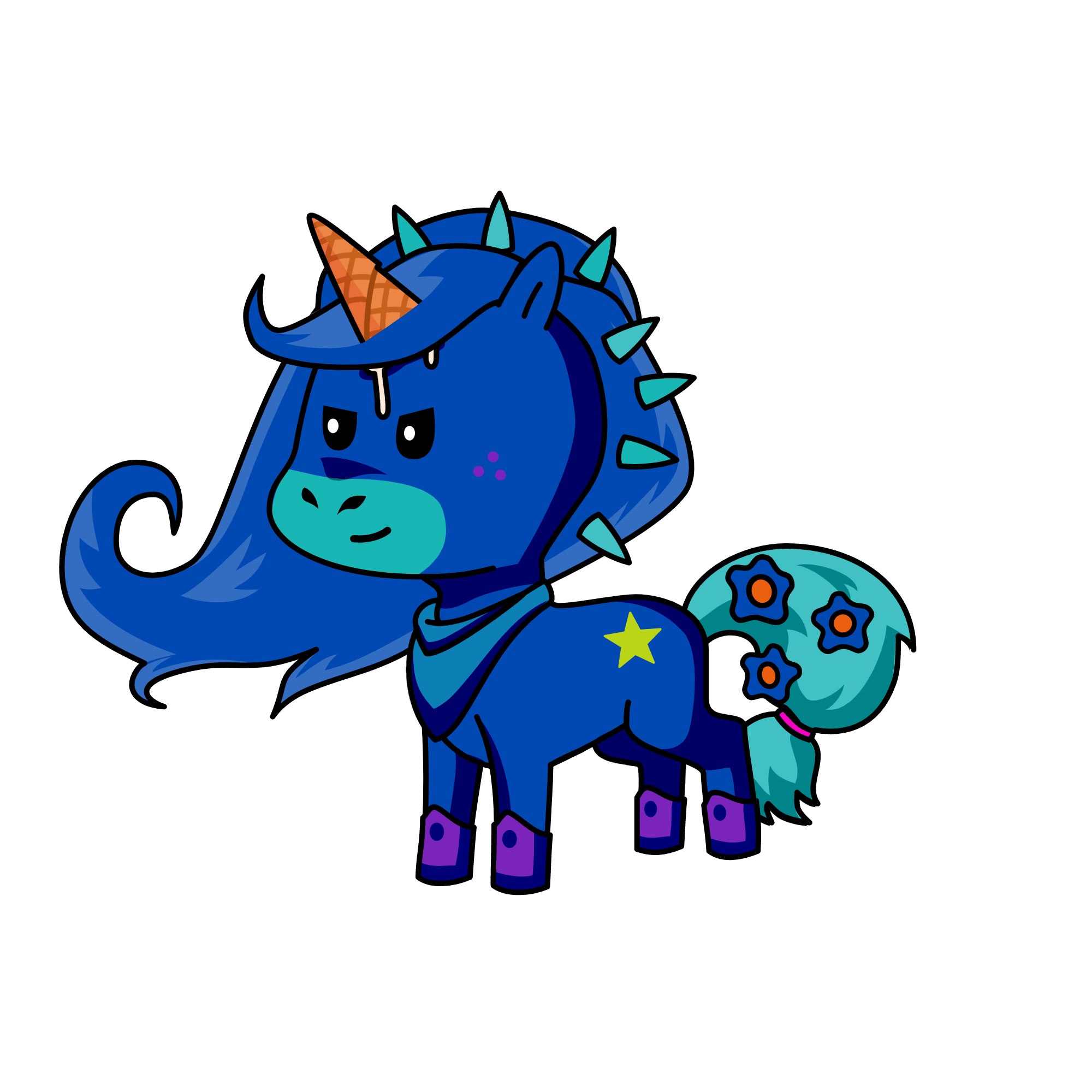 ., the unicorn