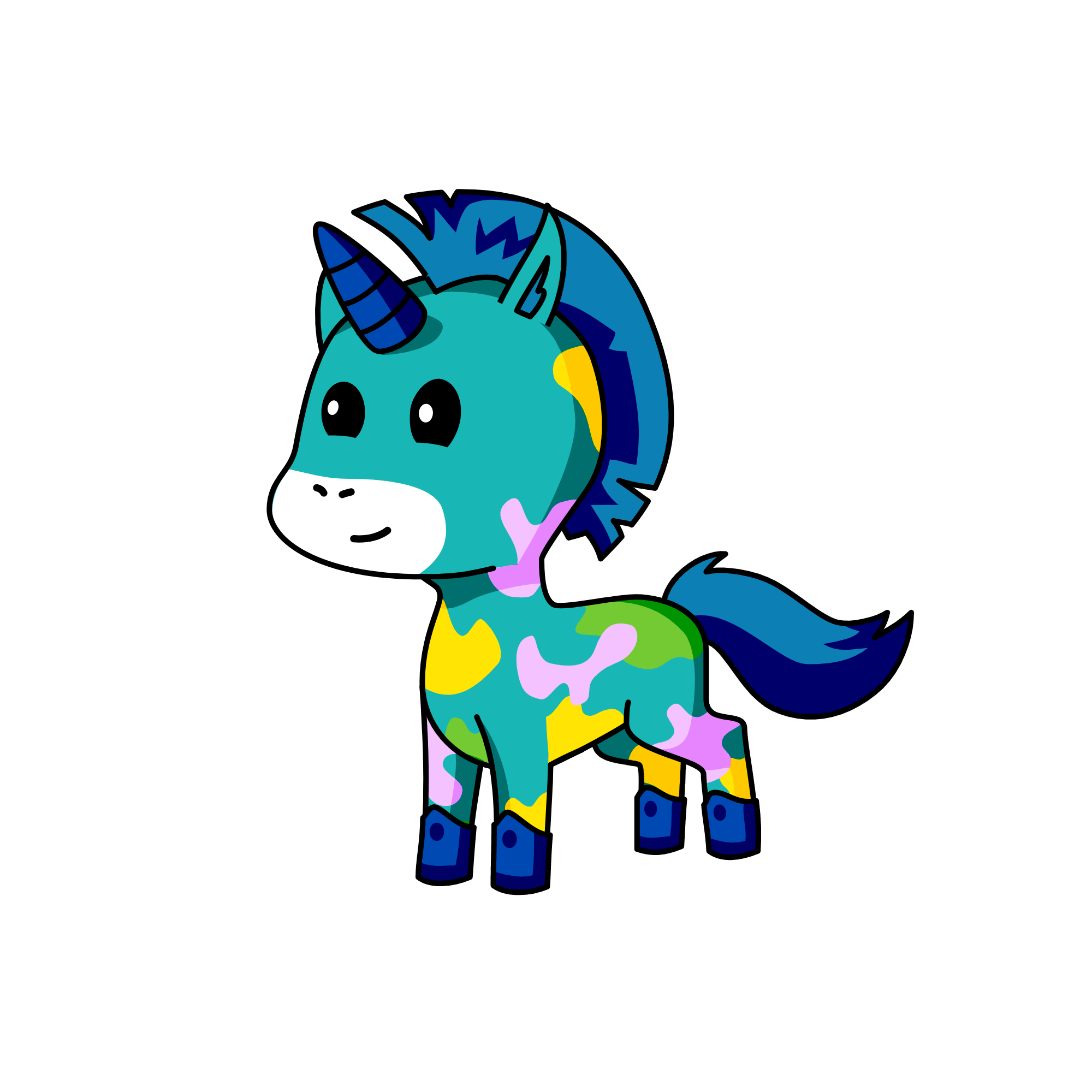 Blitz, the unicorn