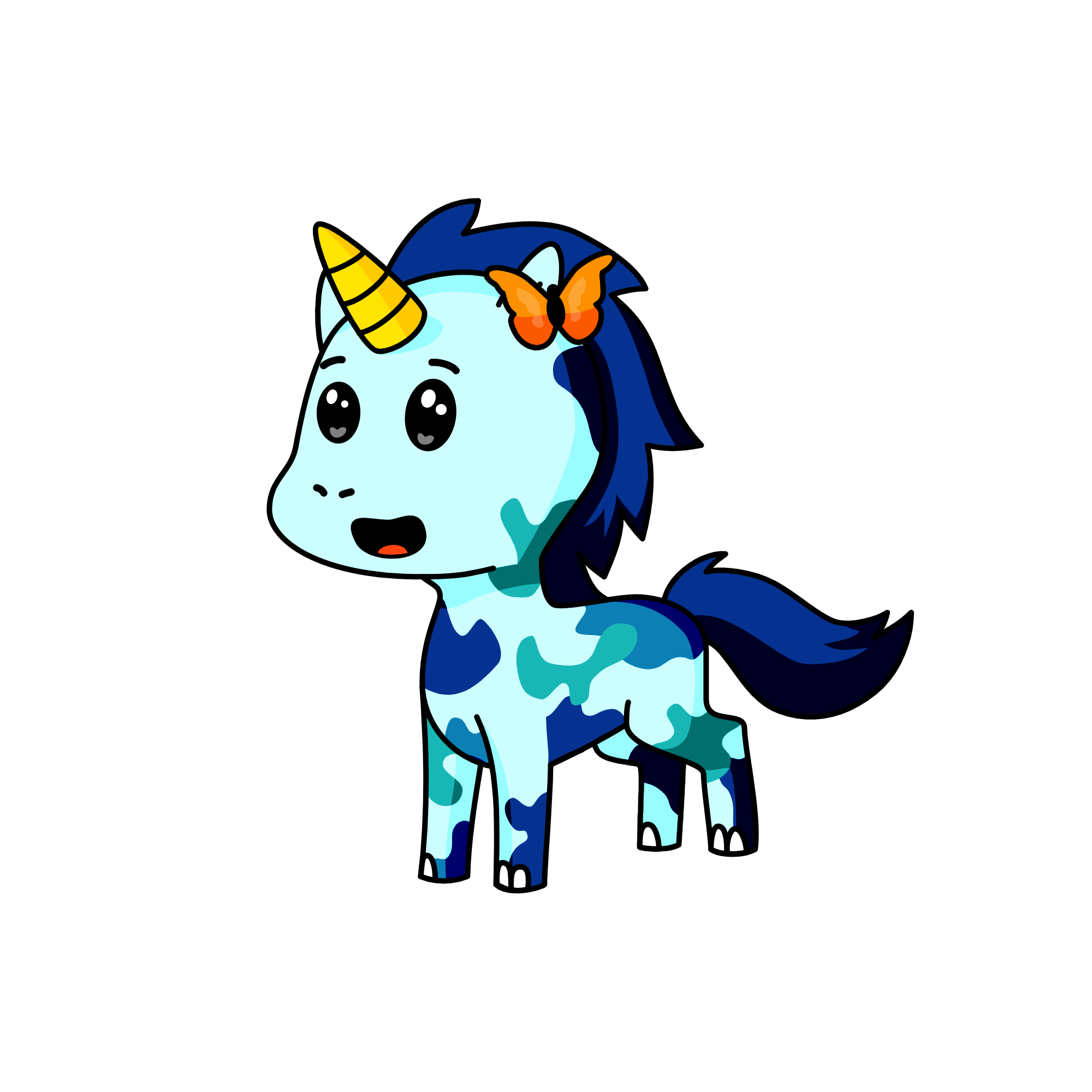 Butter, the unicorn