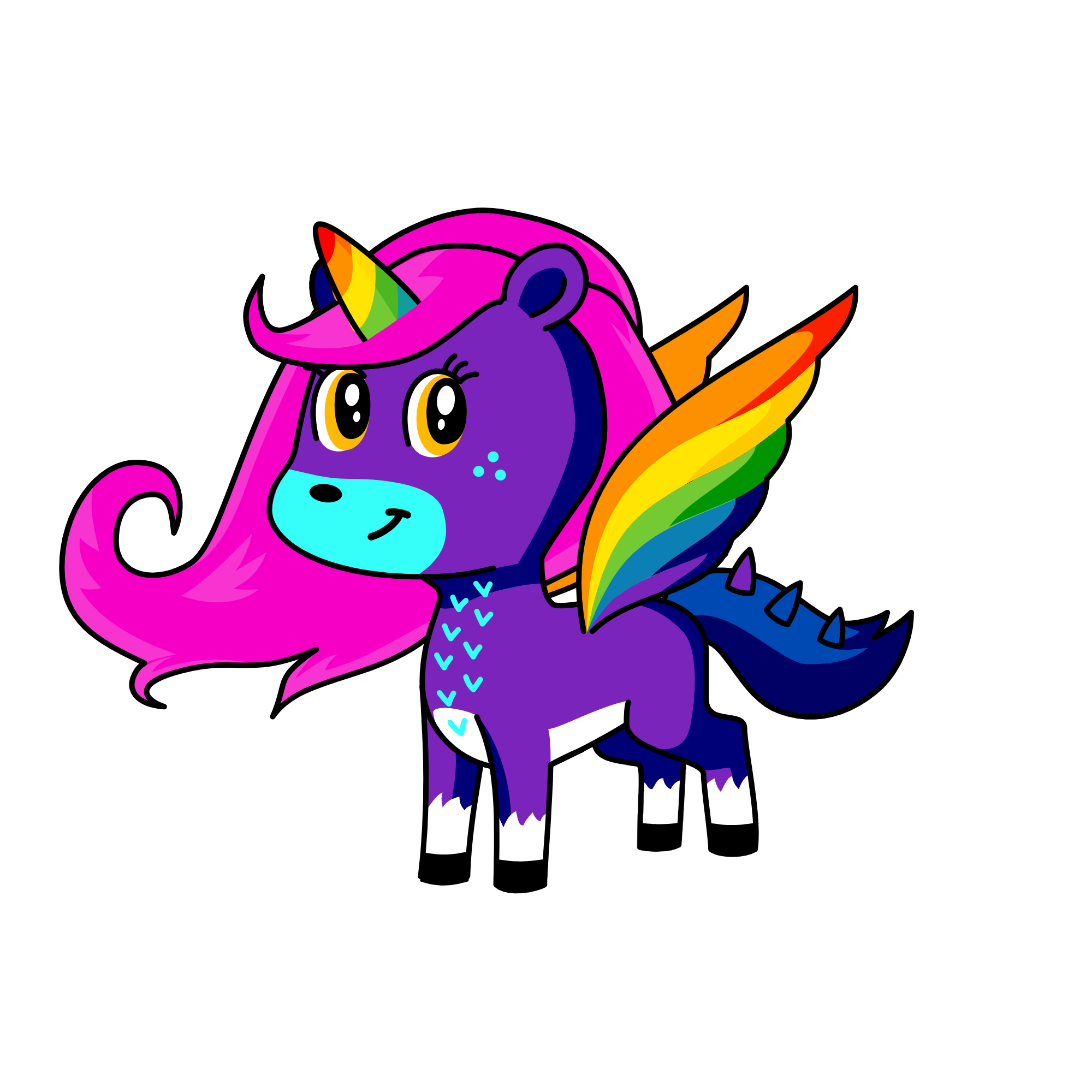., the unicorn
