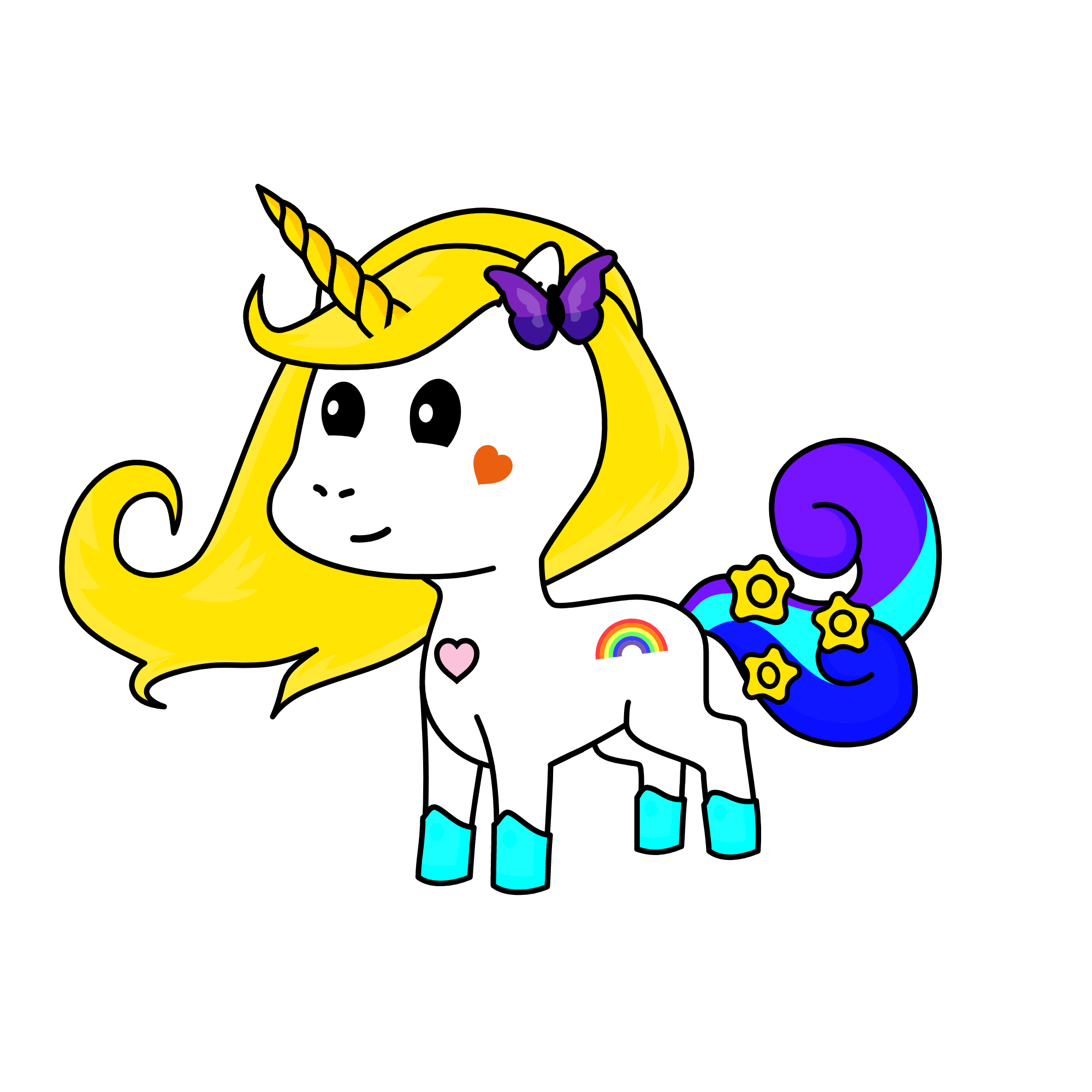 warm, the unicorn