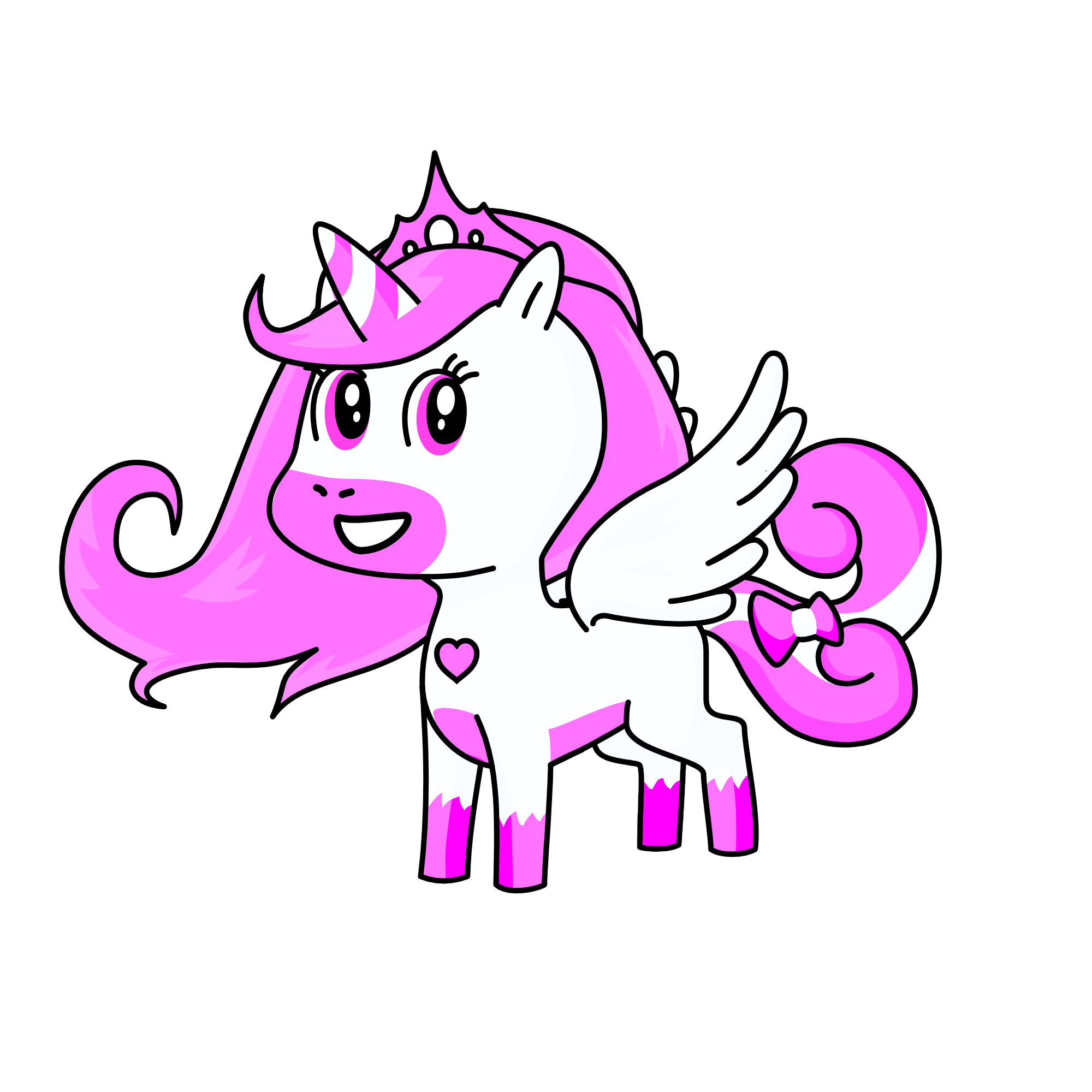 Princess Cotton Candy, the unicorn