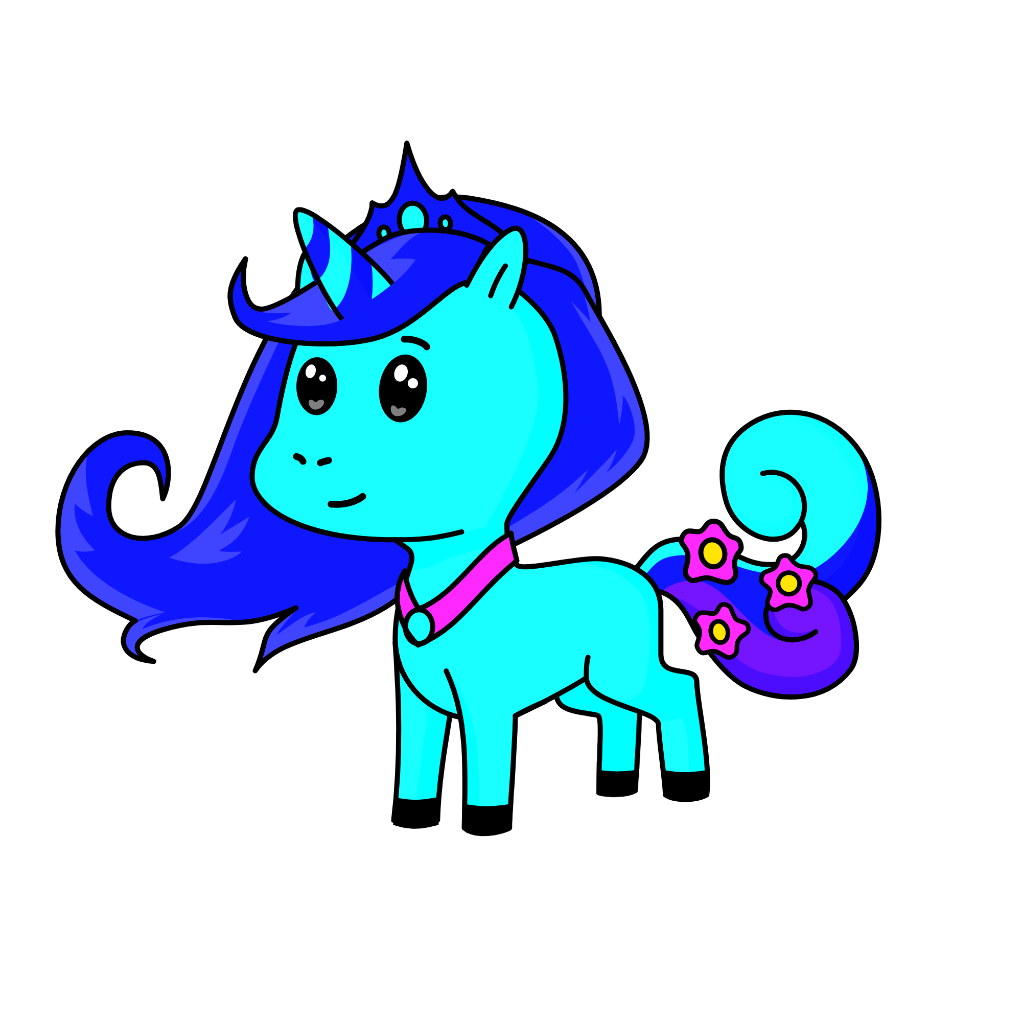 Gentle, the unicorn